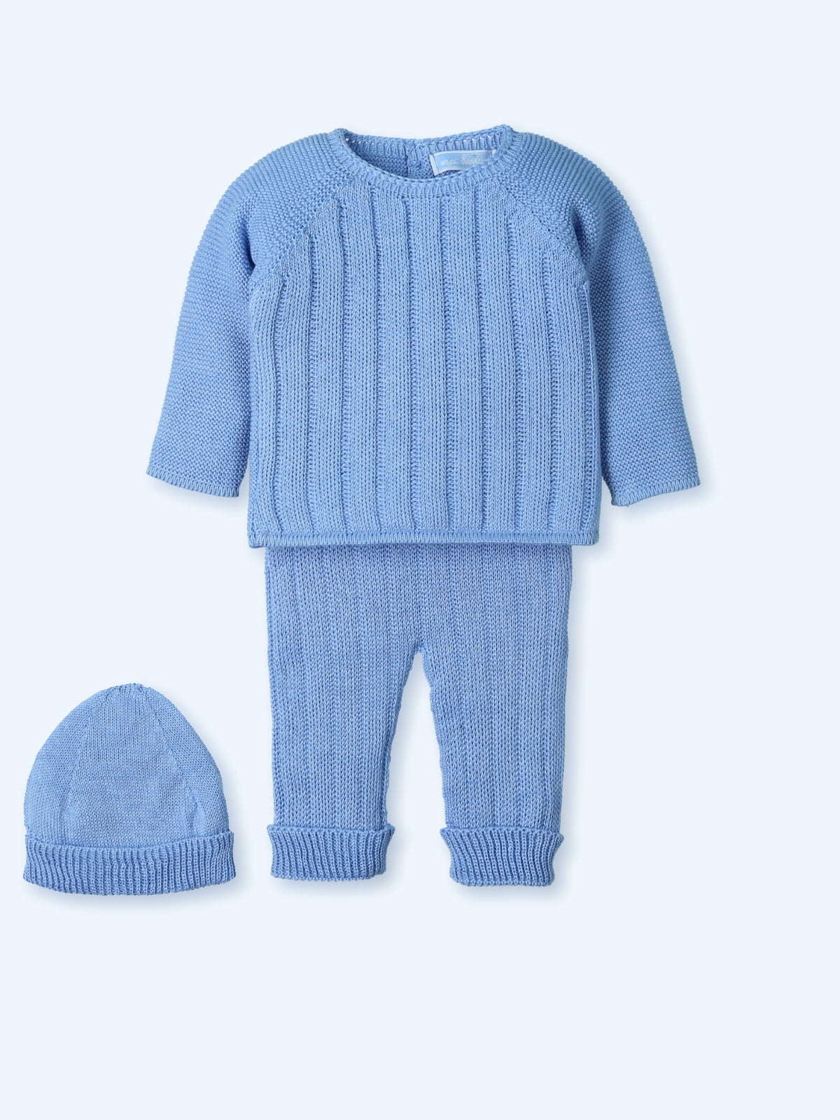Knit Set 'Yakarta' Blue