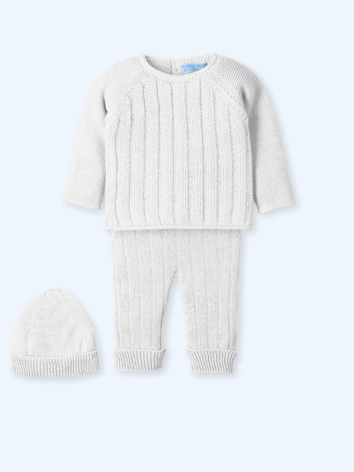 Knit Set 'Yakarta' White