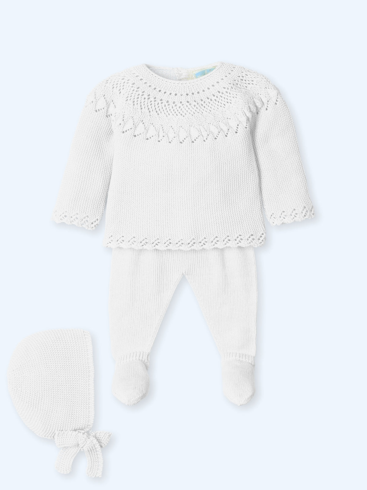 Knit Set 'Limonata' White