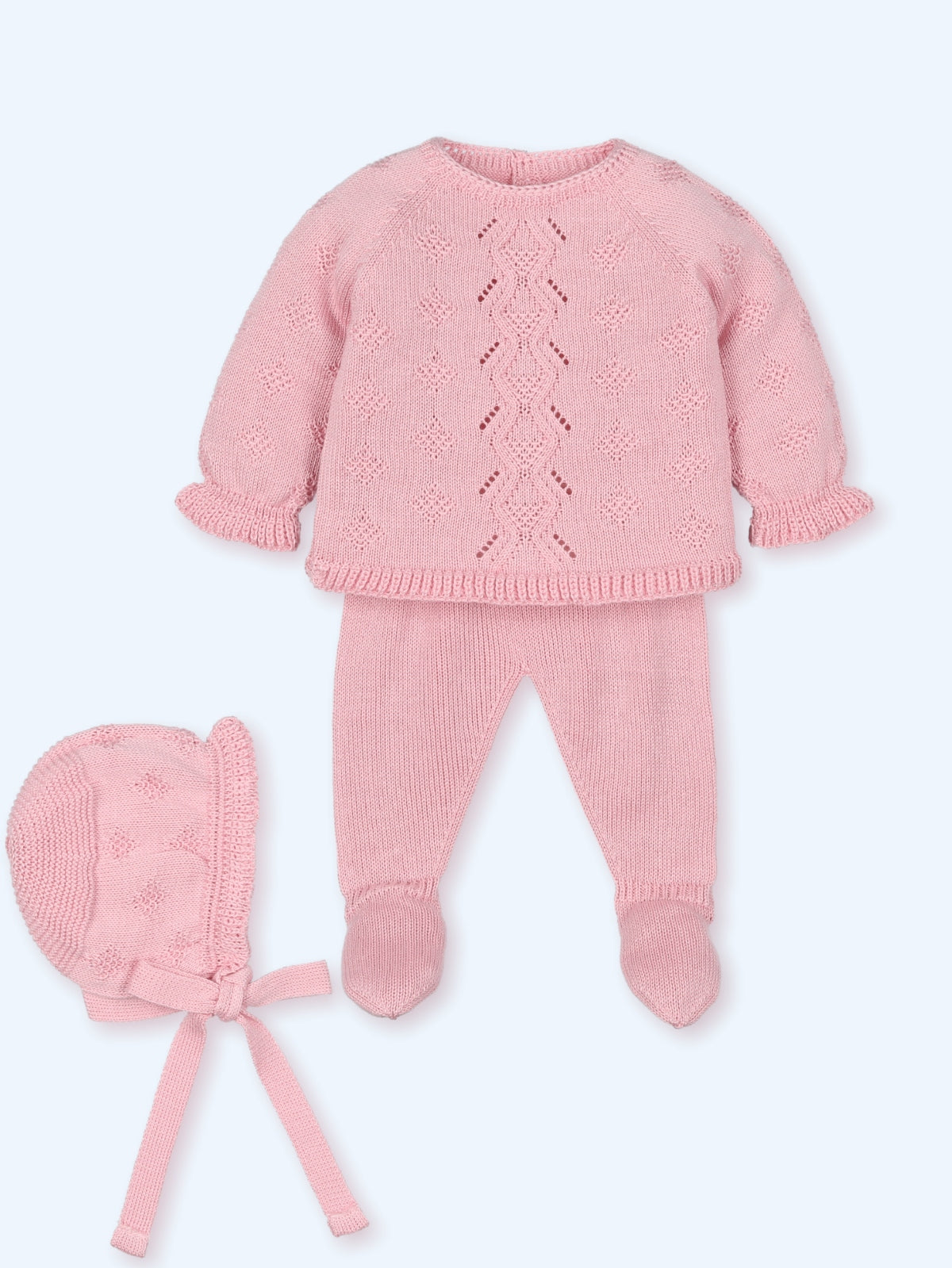 Knit Set 'Viviana' Strawberry