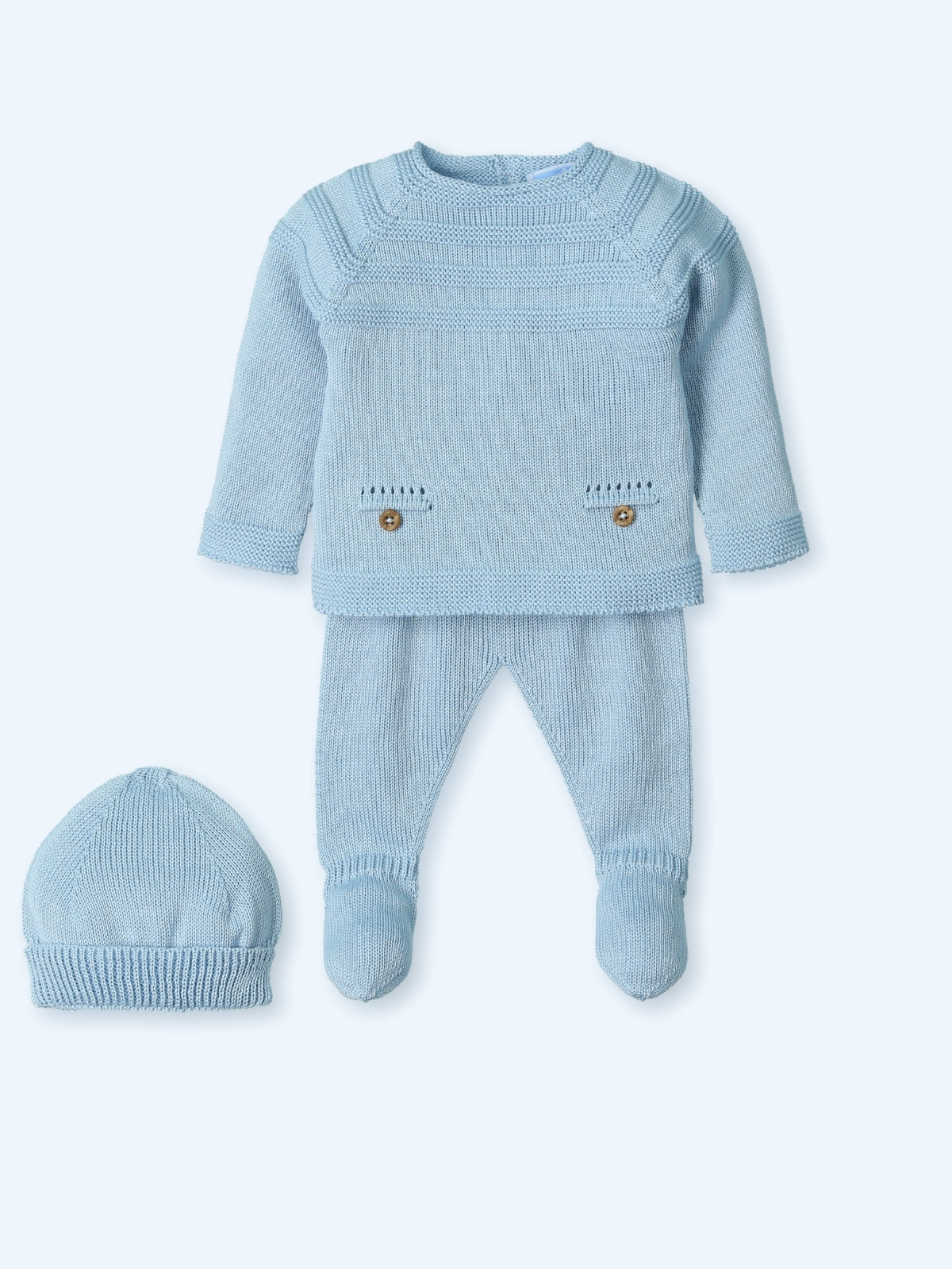 Knit Set 'Tigris' Blue