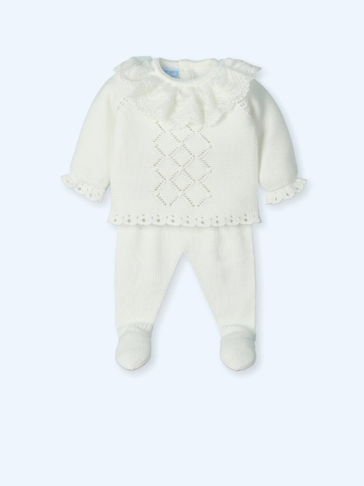 Knit Set 'Special' Ecru