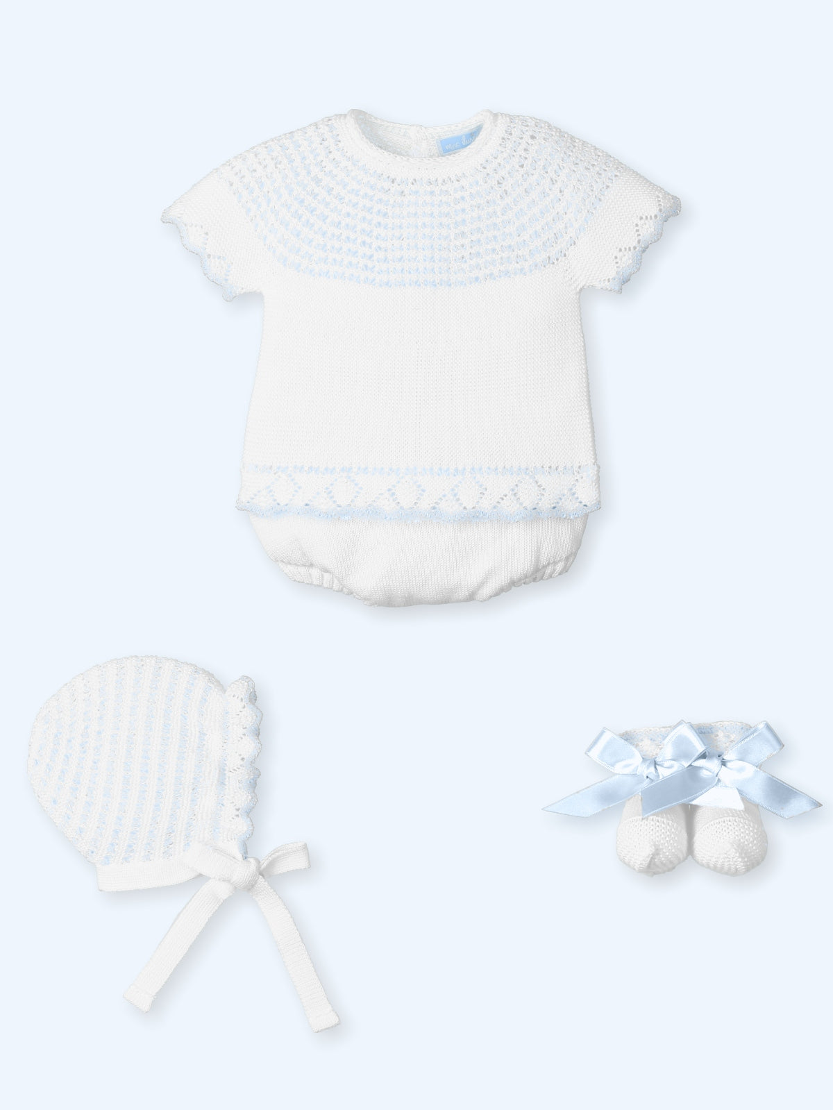 Bloomer Set 'Dots Bliss' Blue