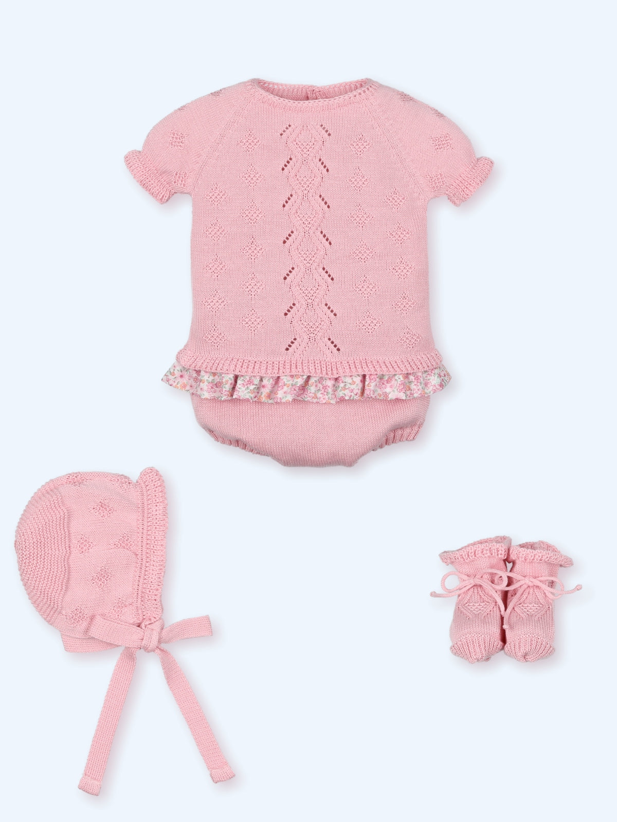 Bloomer Set 'Viviana' Pink