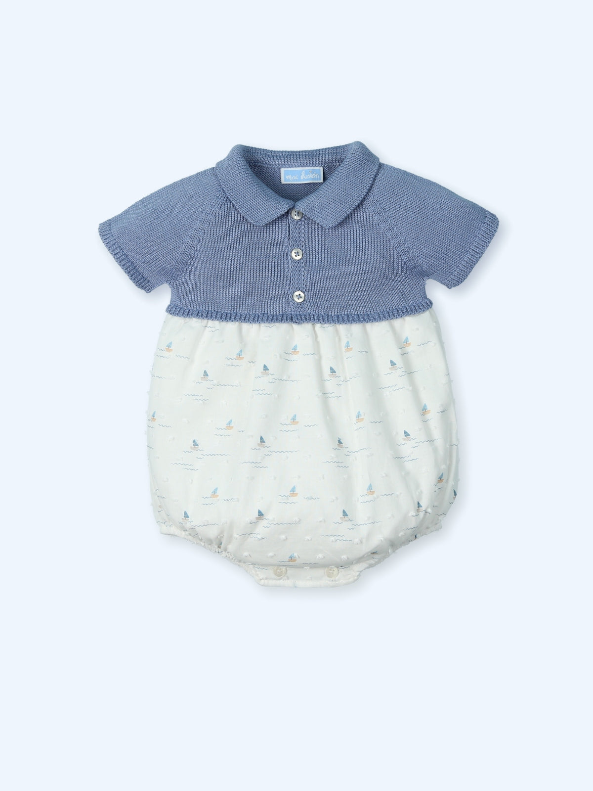 Knit Romper 'Barquitos'