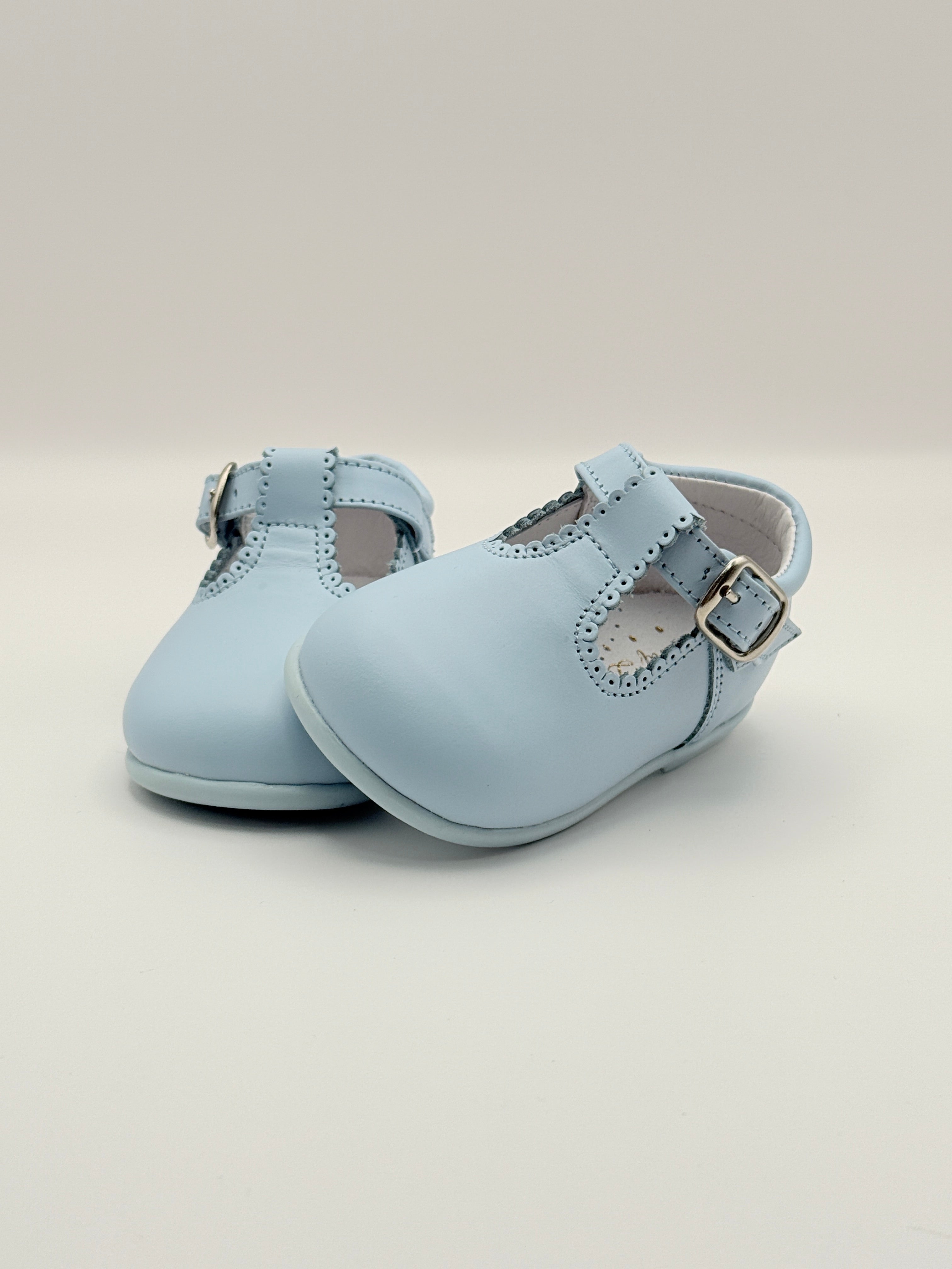 T Strap Nacar Baby Blue