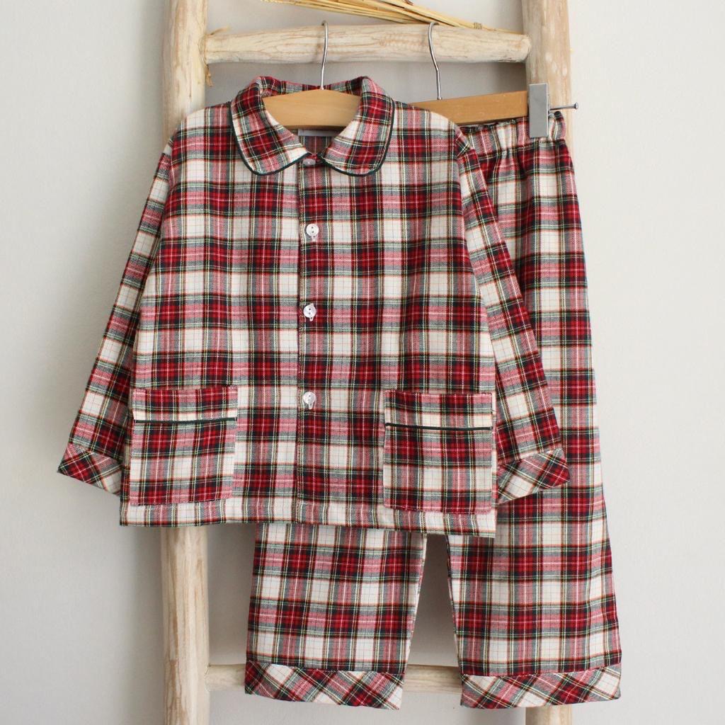 Pajama Tartan Boy- 2pc