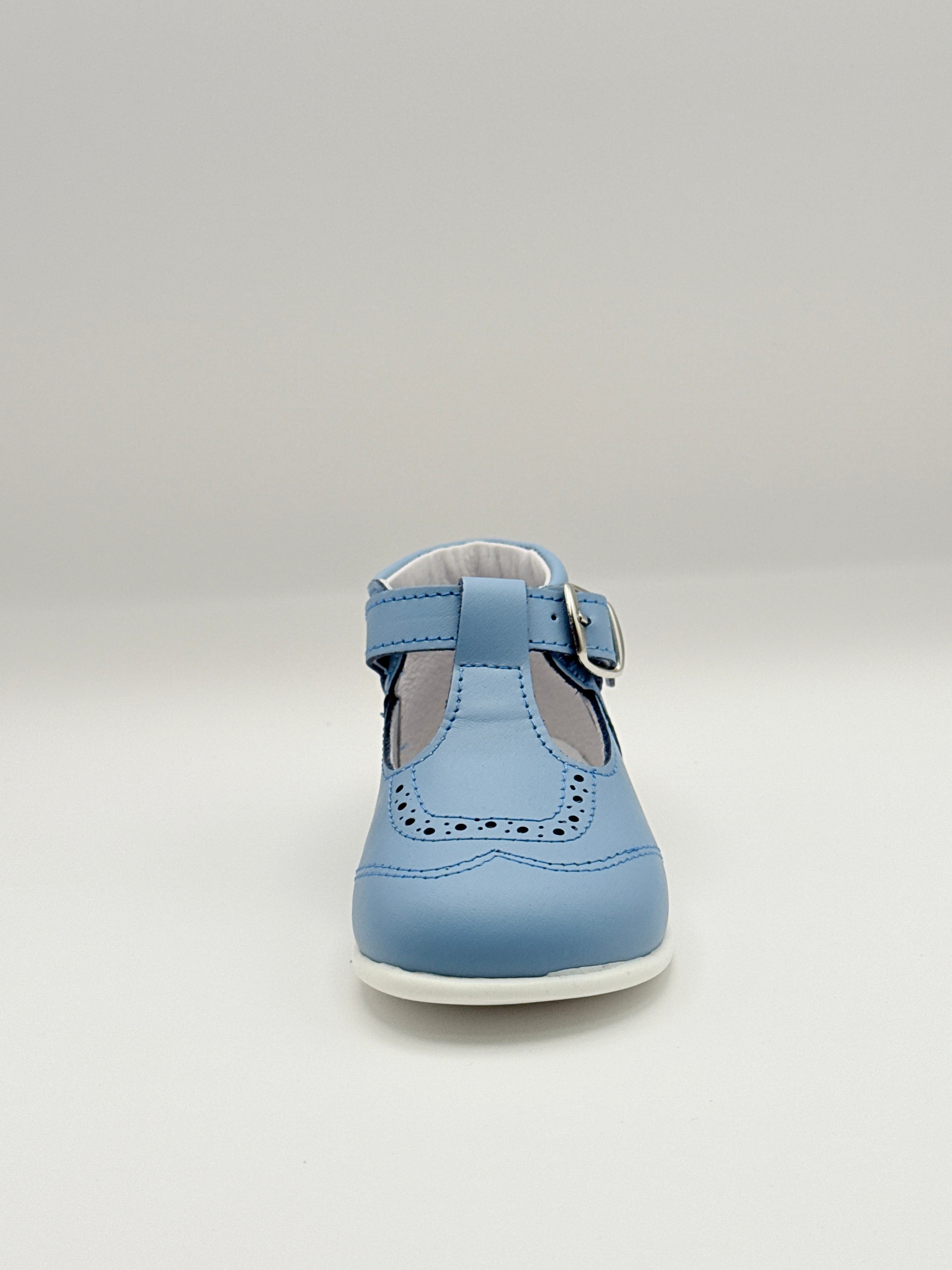 T-Bar Booties Powder Blue