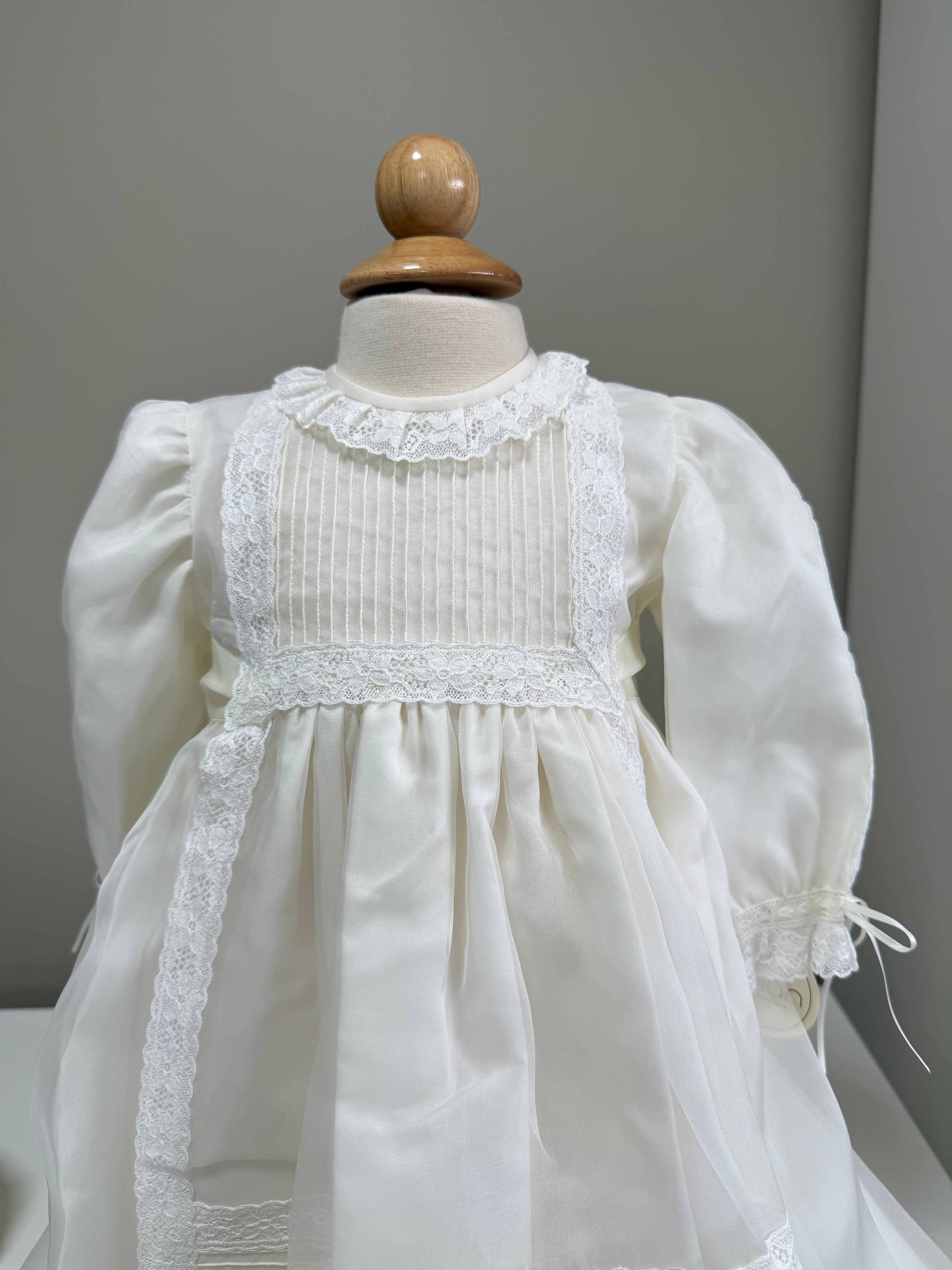 Christening Gown Daniela- Long Sleeve