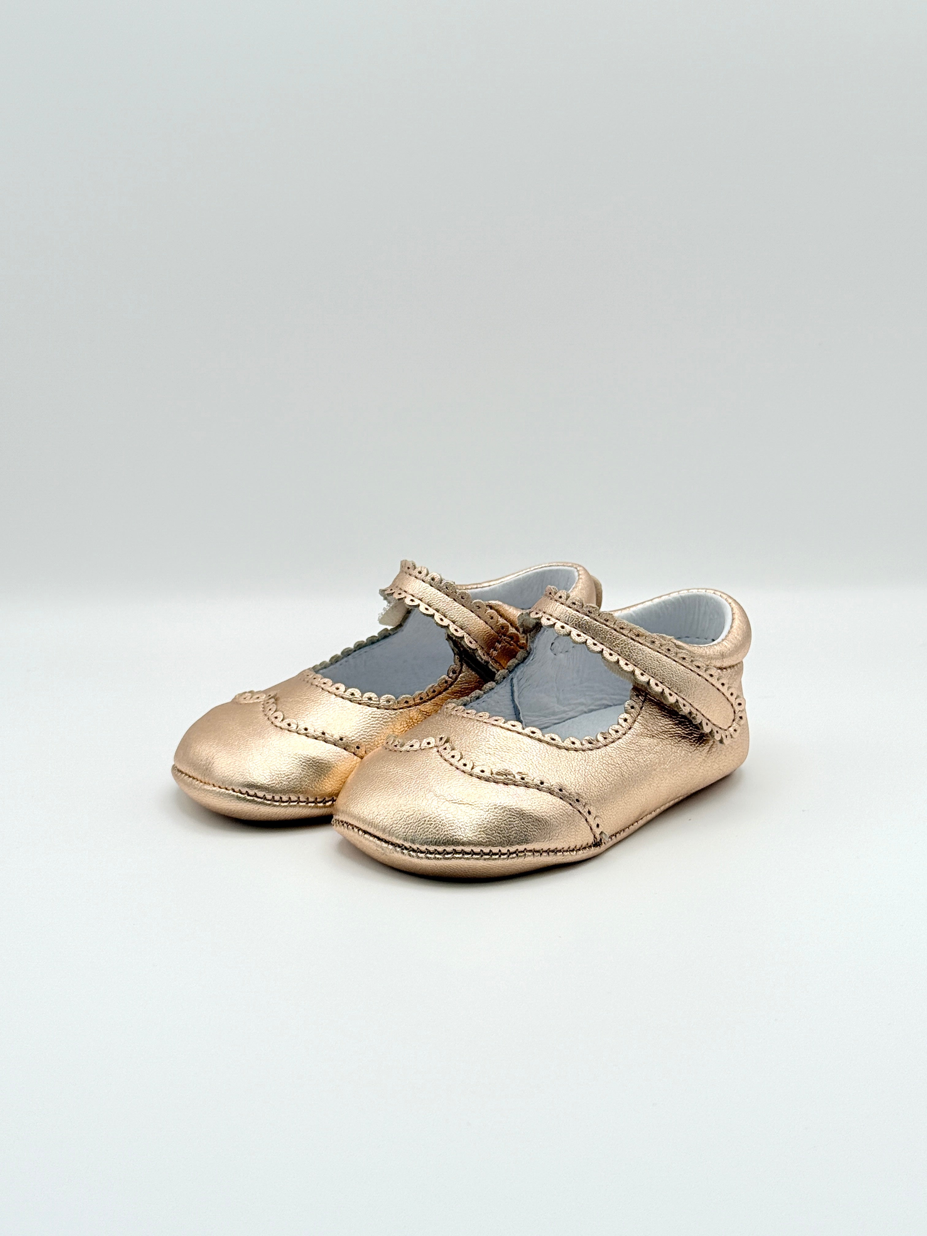 Crib Shoe Mary Jane Rubi Rose Gold