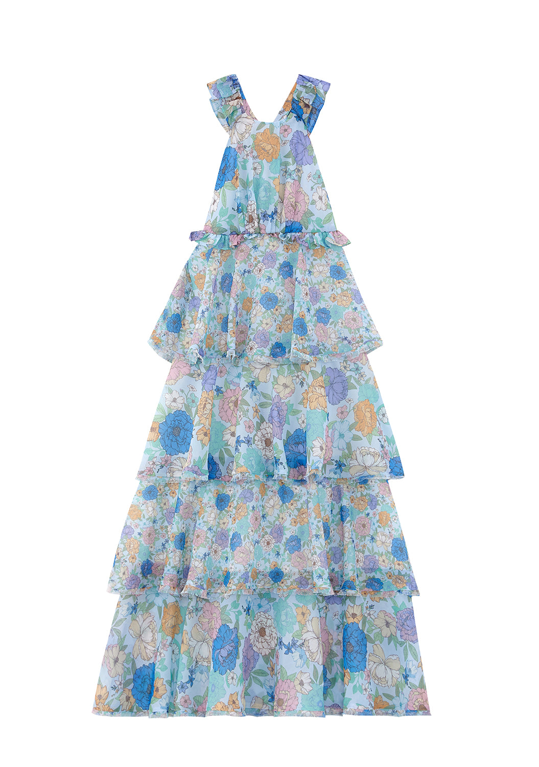 Dress Azure Maxi Floral