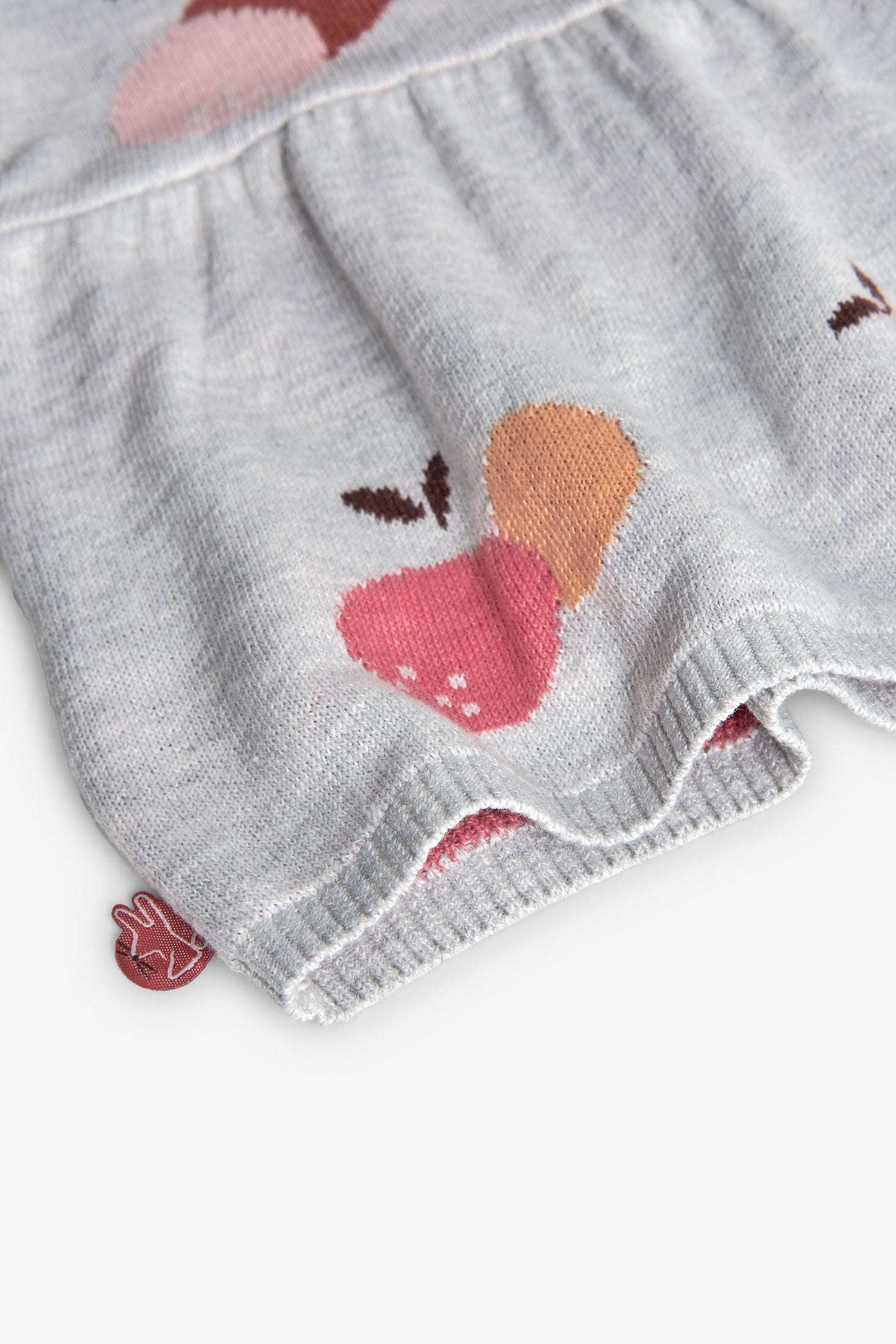 Dress Grey Fruits