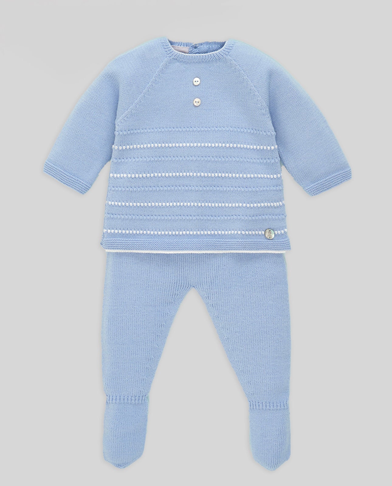 Knit Set Azul Nube