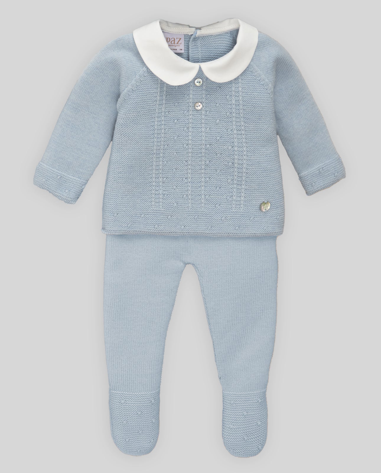 Knit Set Erizos- 3pc