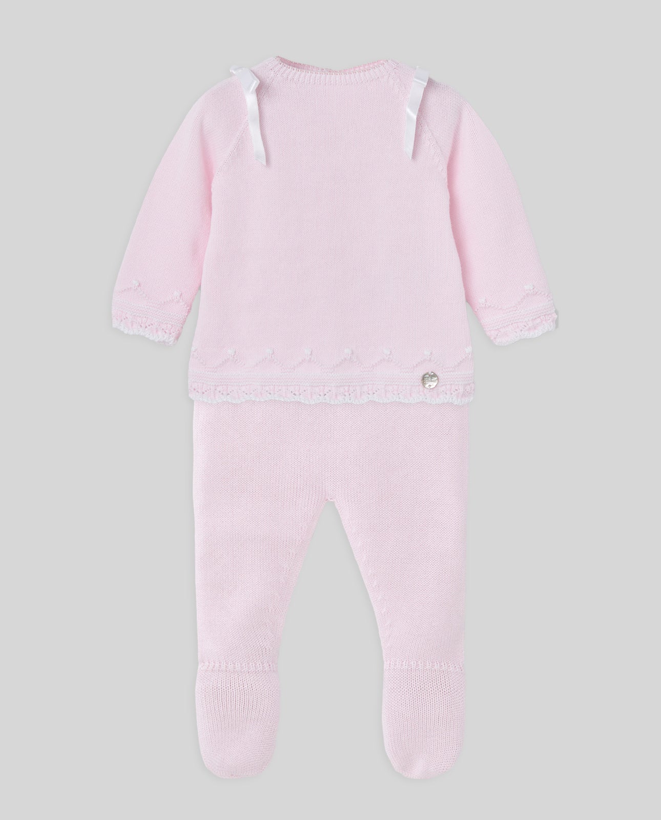 Paz Rodriguez Knit Set 'Bows'