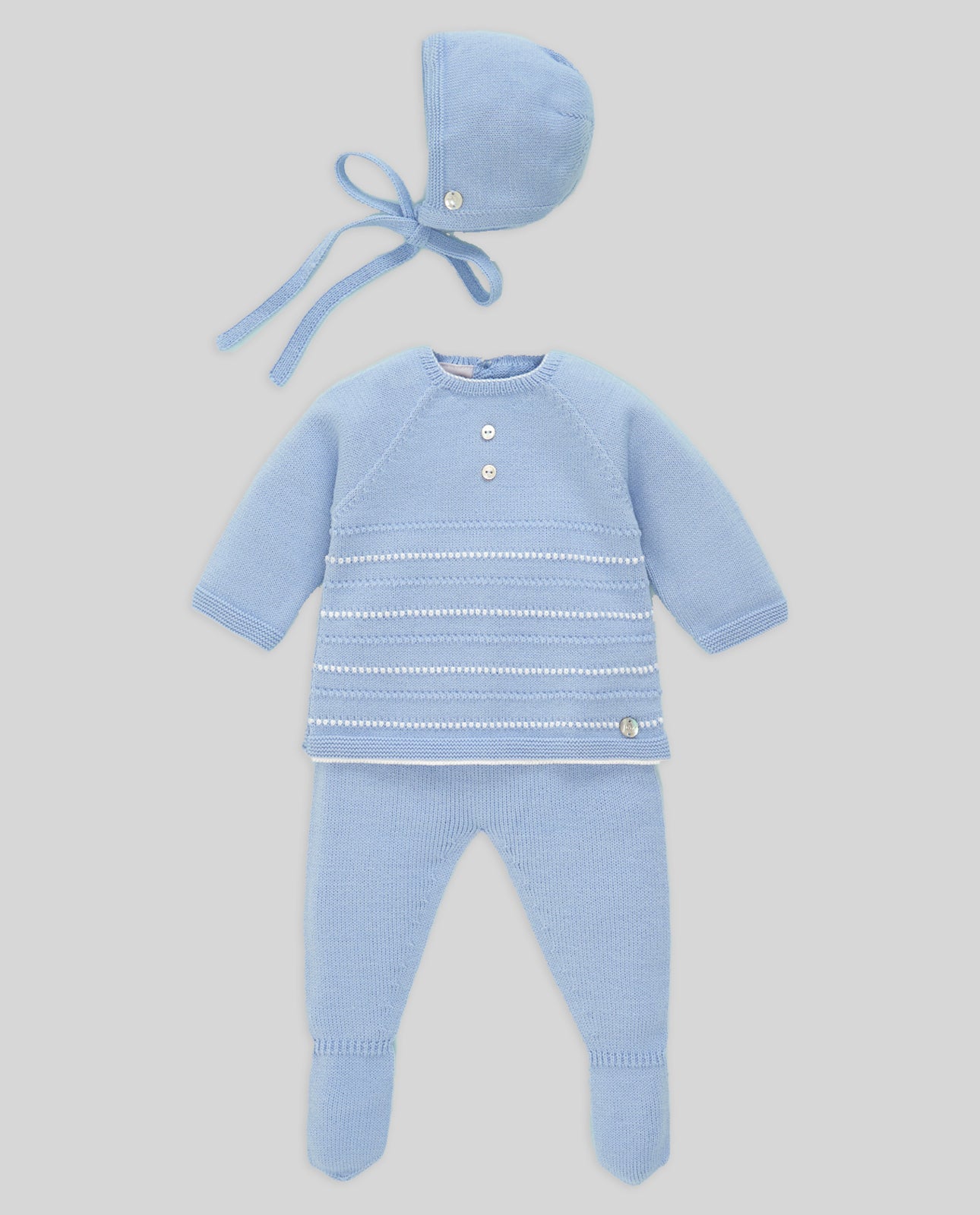 Knit Set Azul Nube