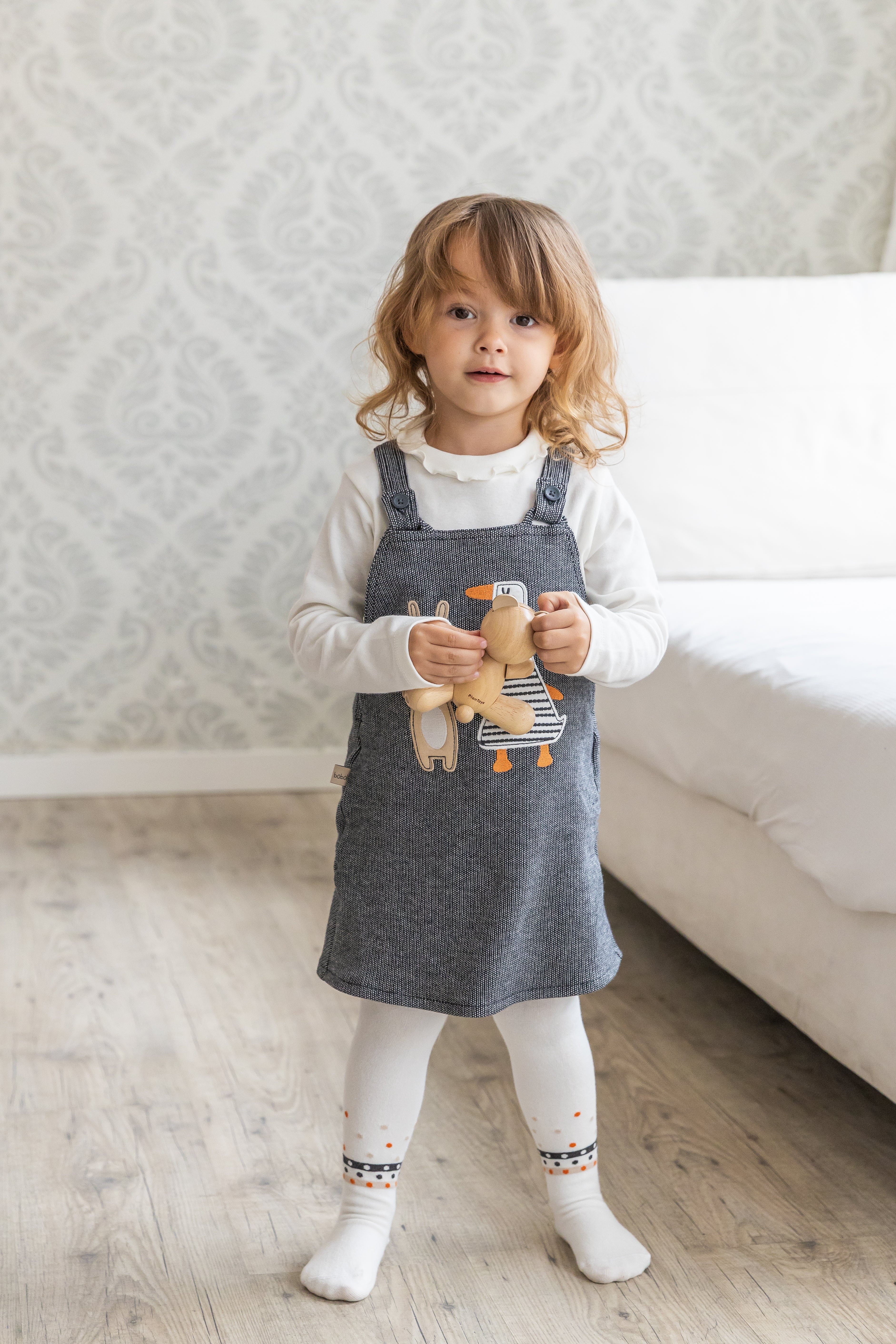 Baby Set Animals Grey