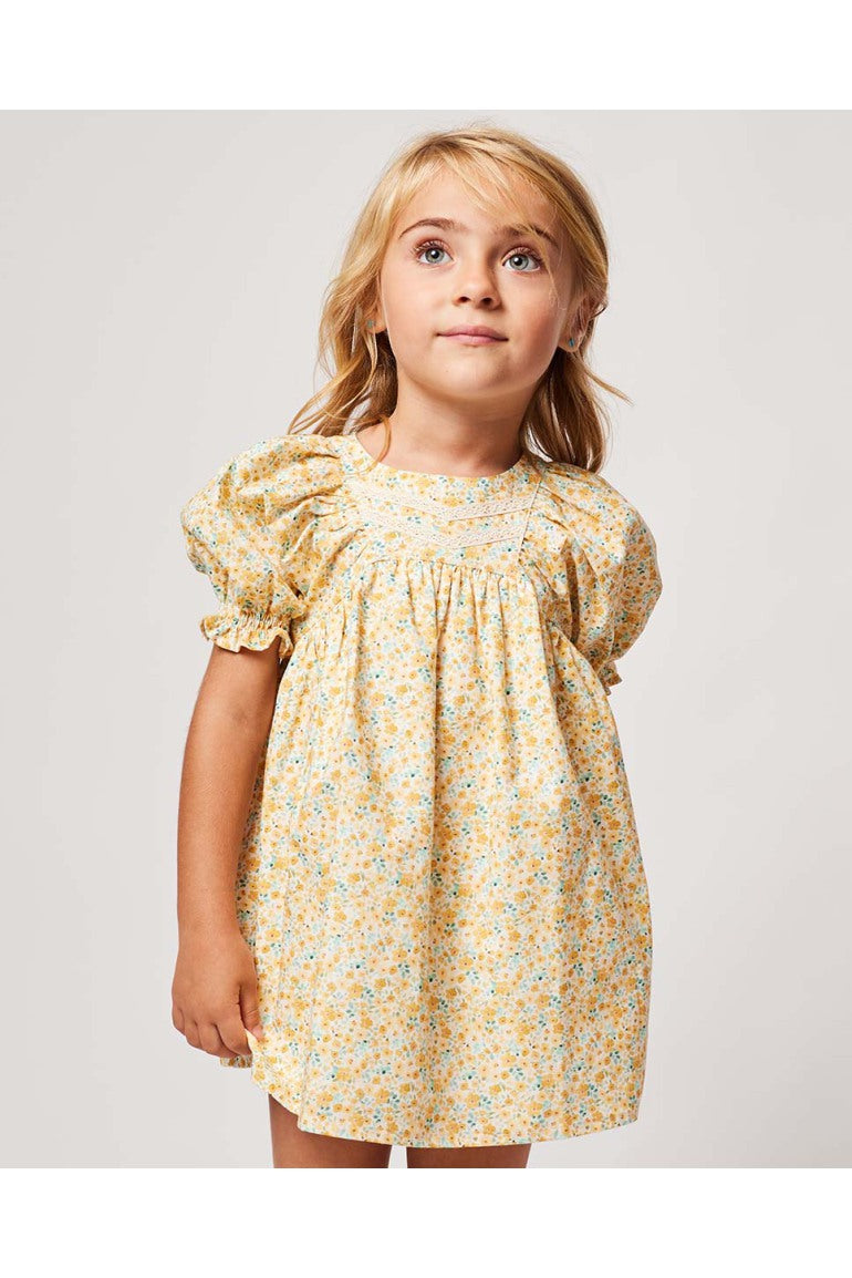 Dress Yellow Floral