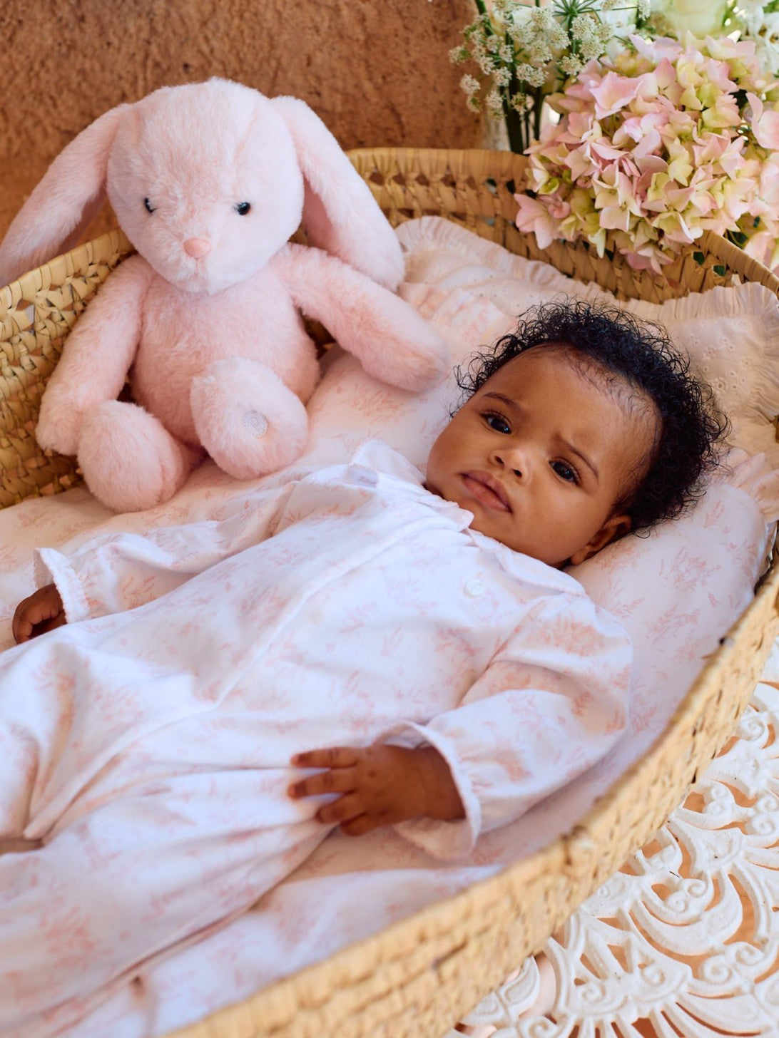 Babysuit 'Florecitas Pink'