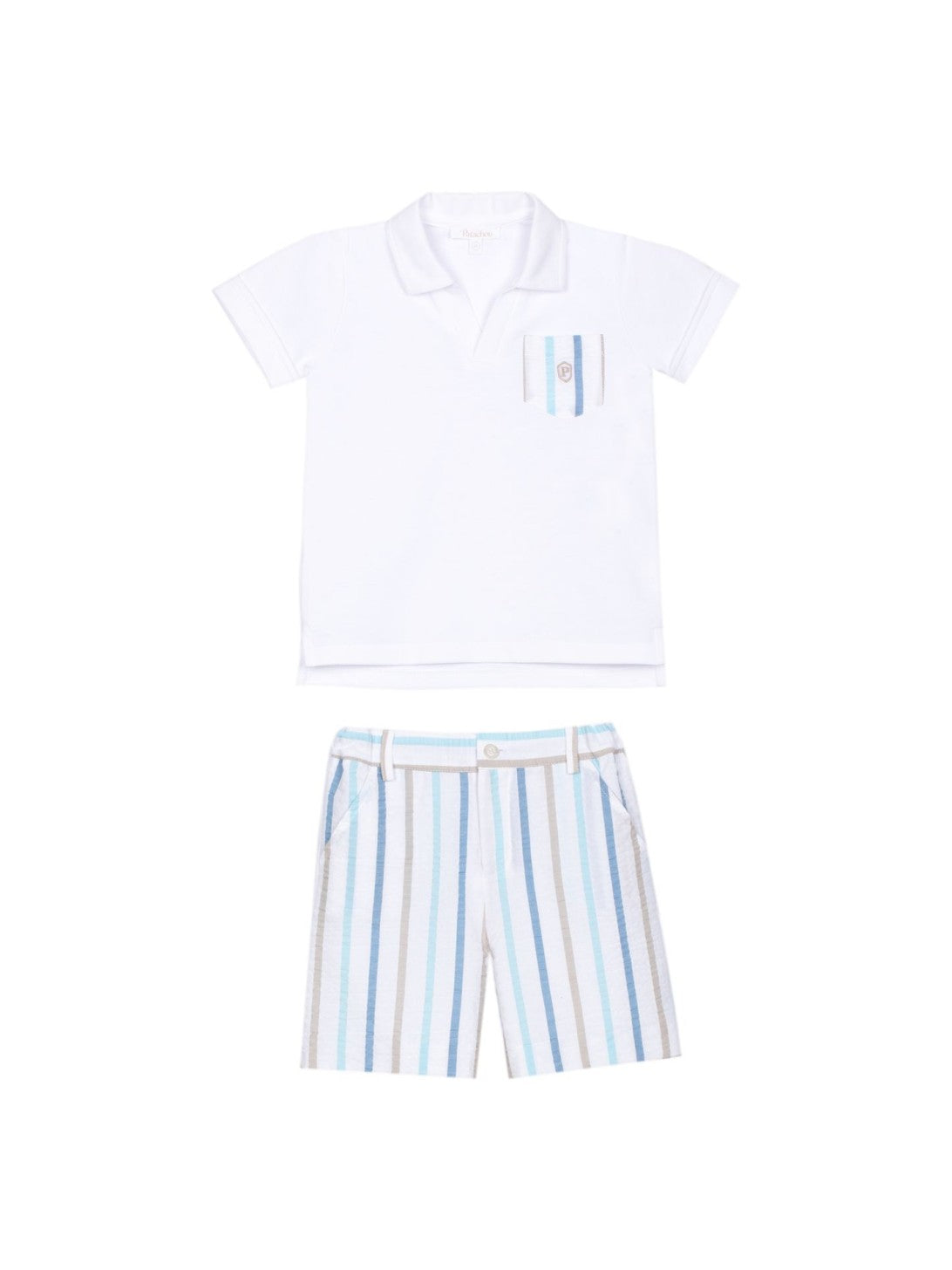 Outfit 'Turquoise Stripes'