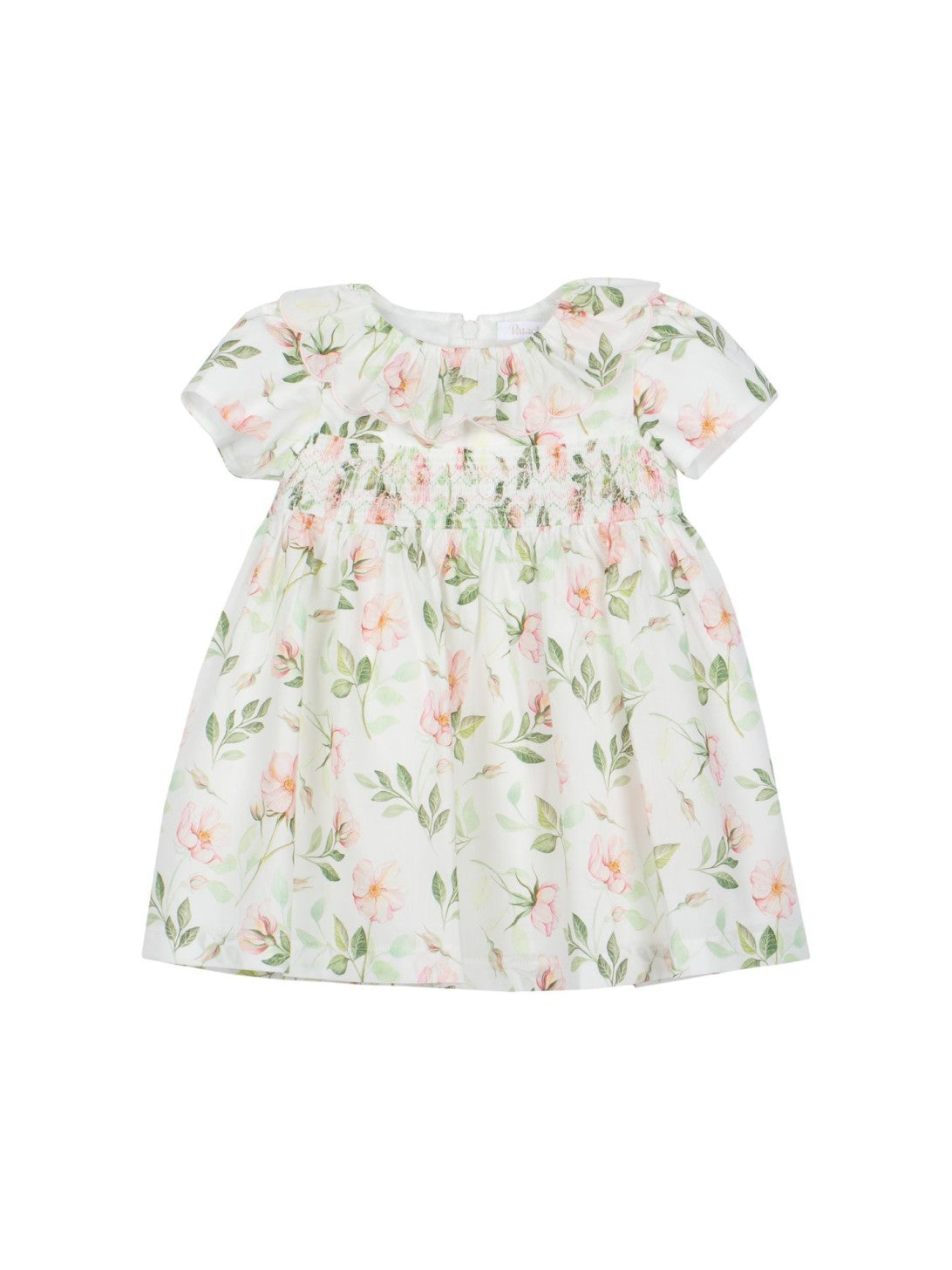 Smock Dress 'Flores Peach'