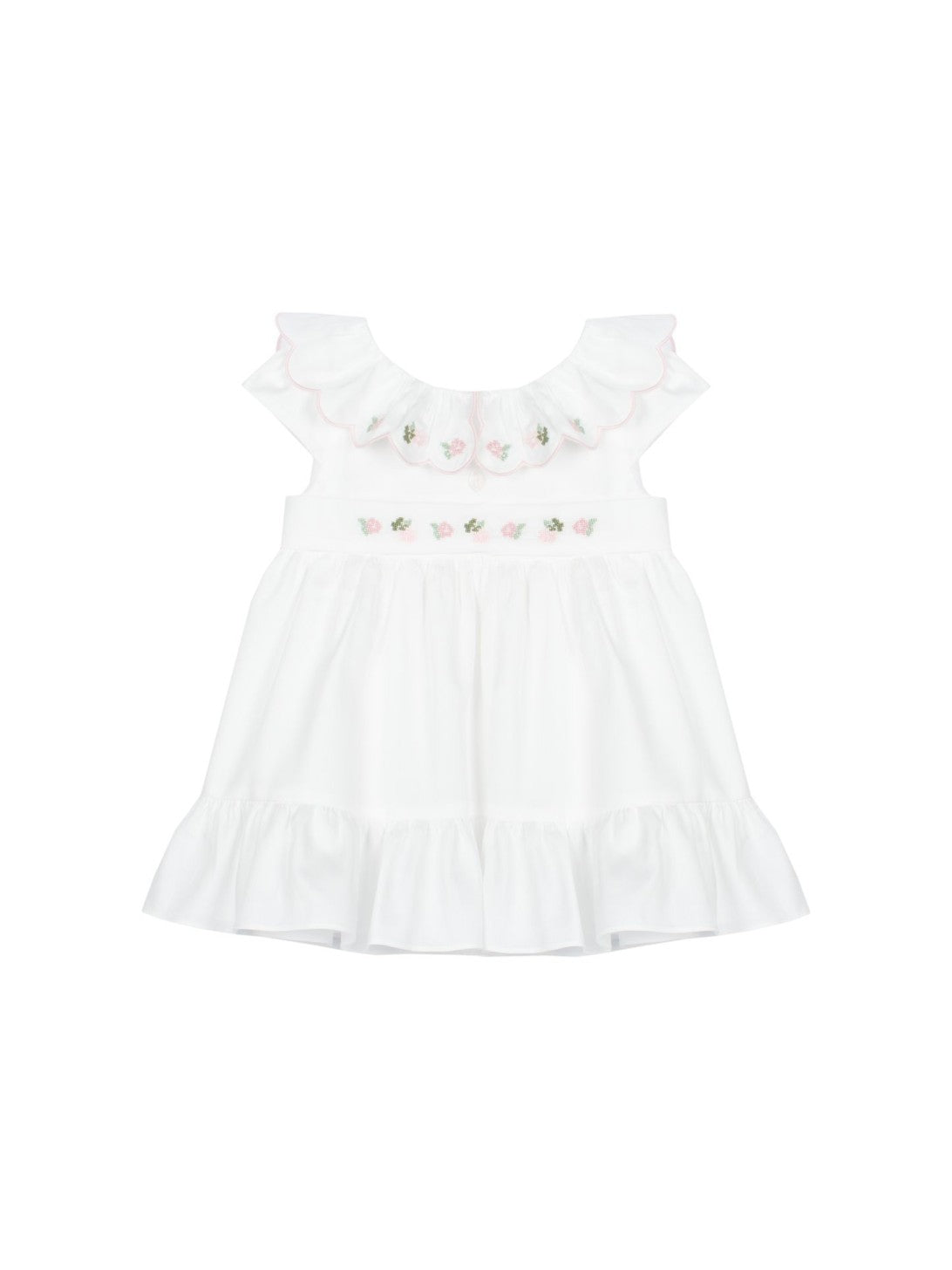 Dress 'Ecru Hand Embroidery'