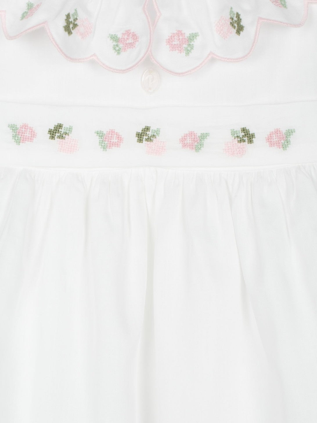 Dress 'Ecru Hand Embroidery'