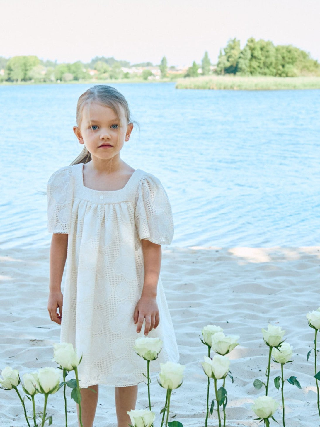 Dress 'Beige Floral'