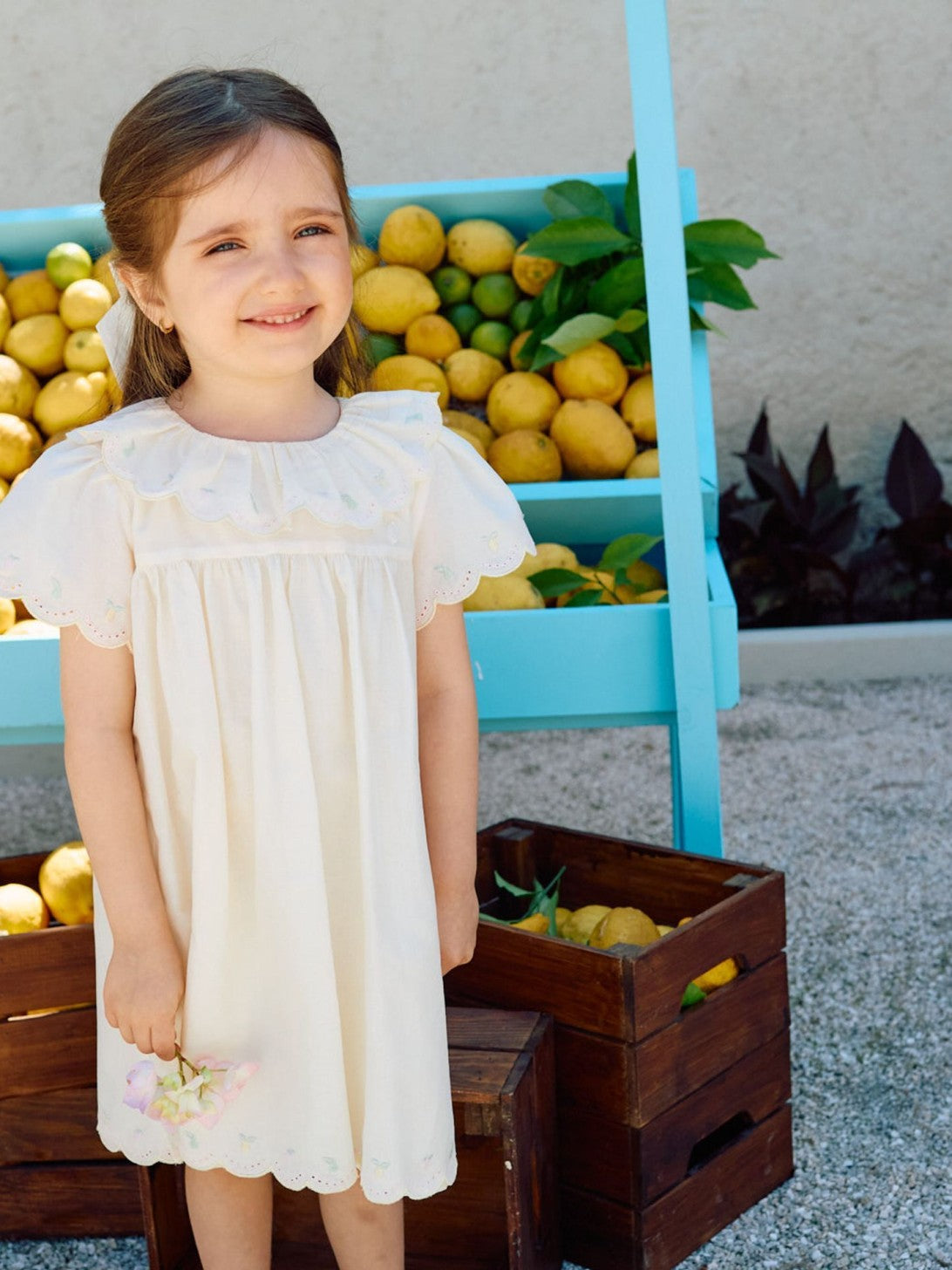 Dress 'Yellow Embroidery'