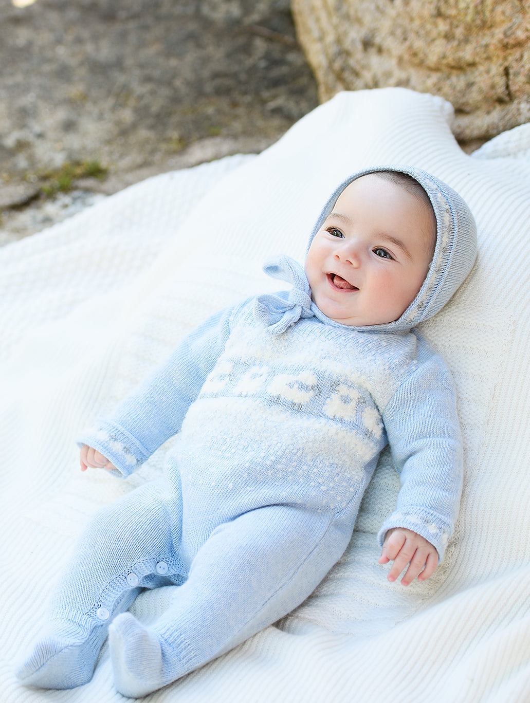 Knit Romper Arrullo