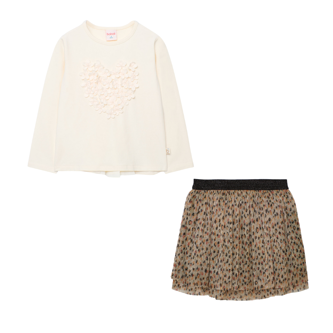 Skirt Set Tiger