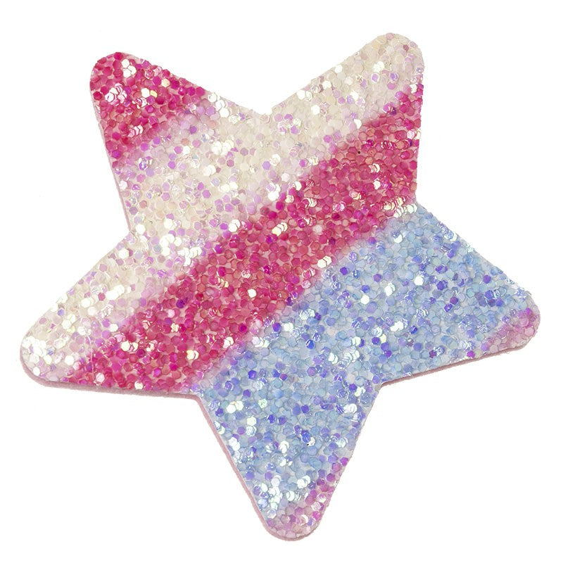 Hair Clip Glitter Star- 1 pc