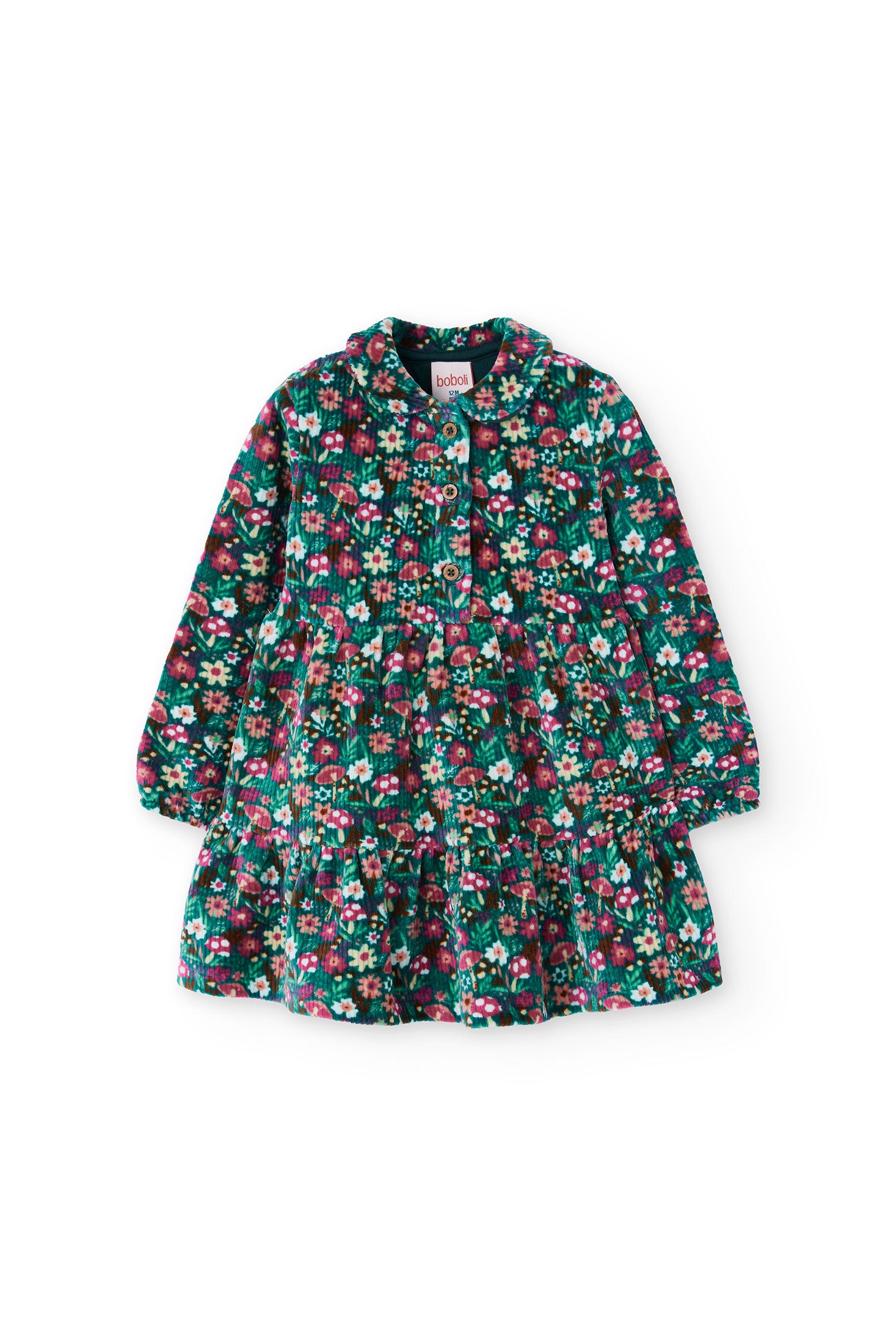Dress Green Flowers