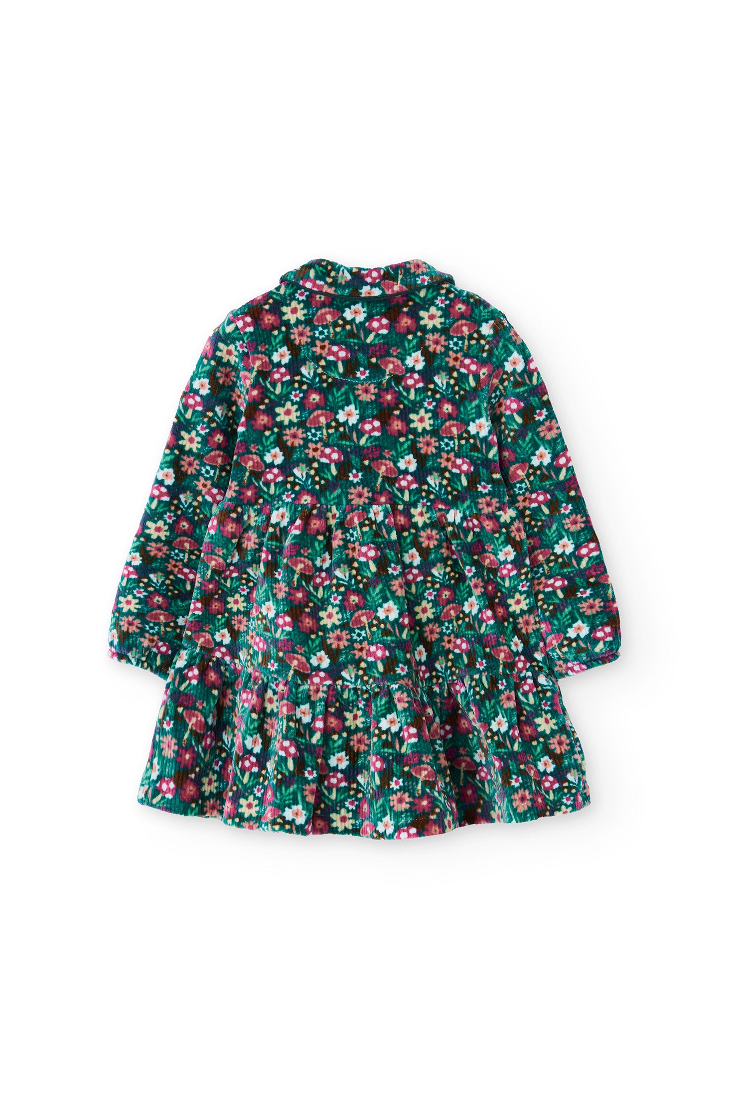 Dress Green Flowers