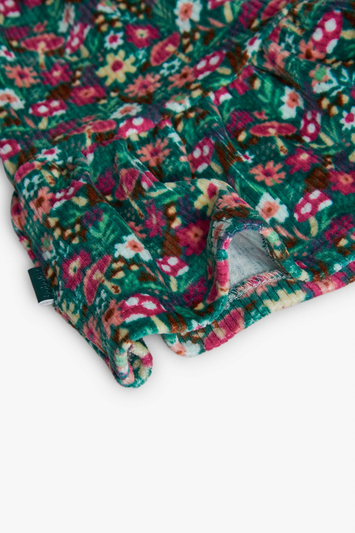 Dress Green Flowers