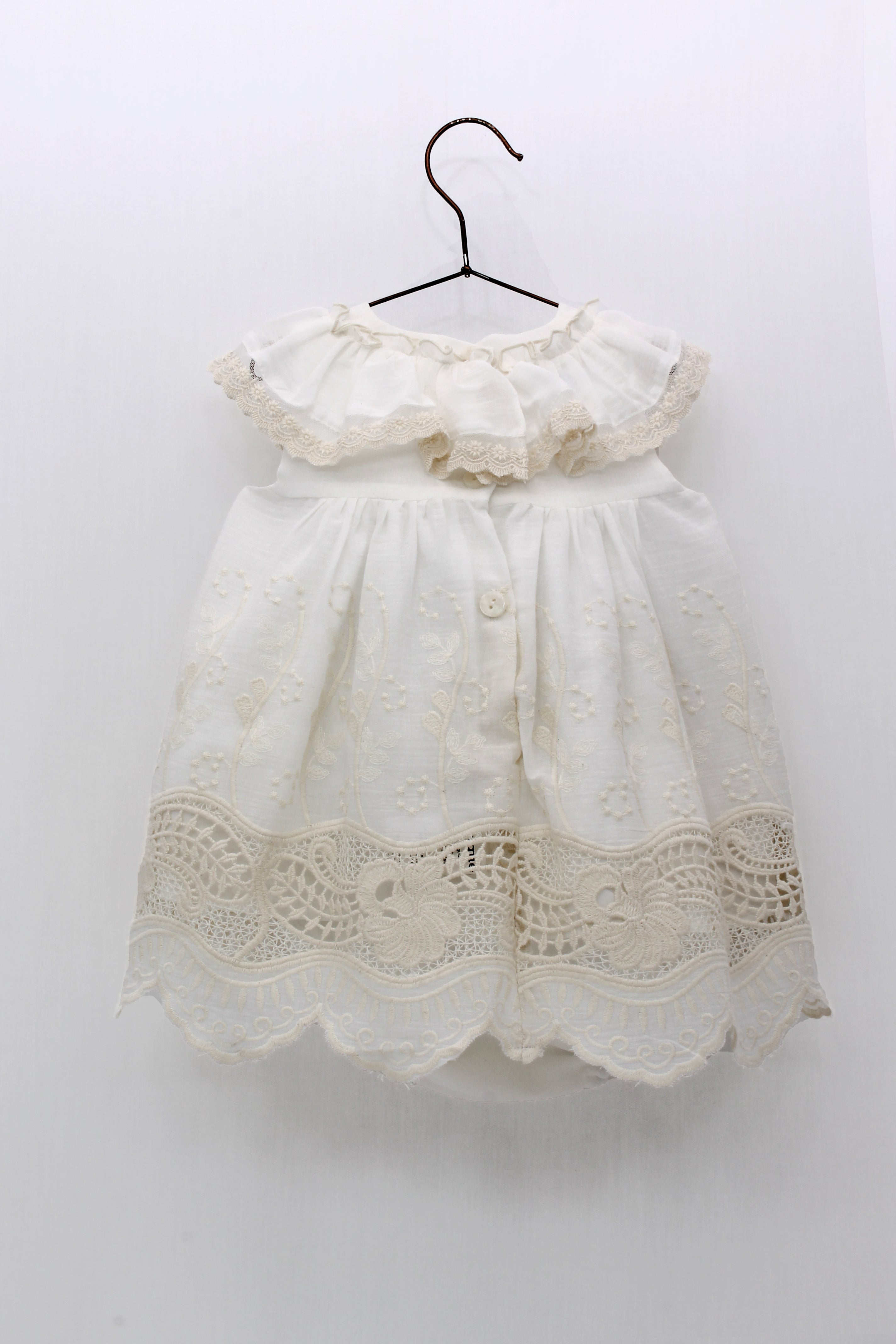 Baby Dress Cream