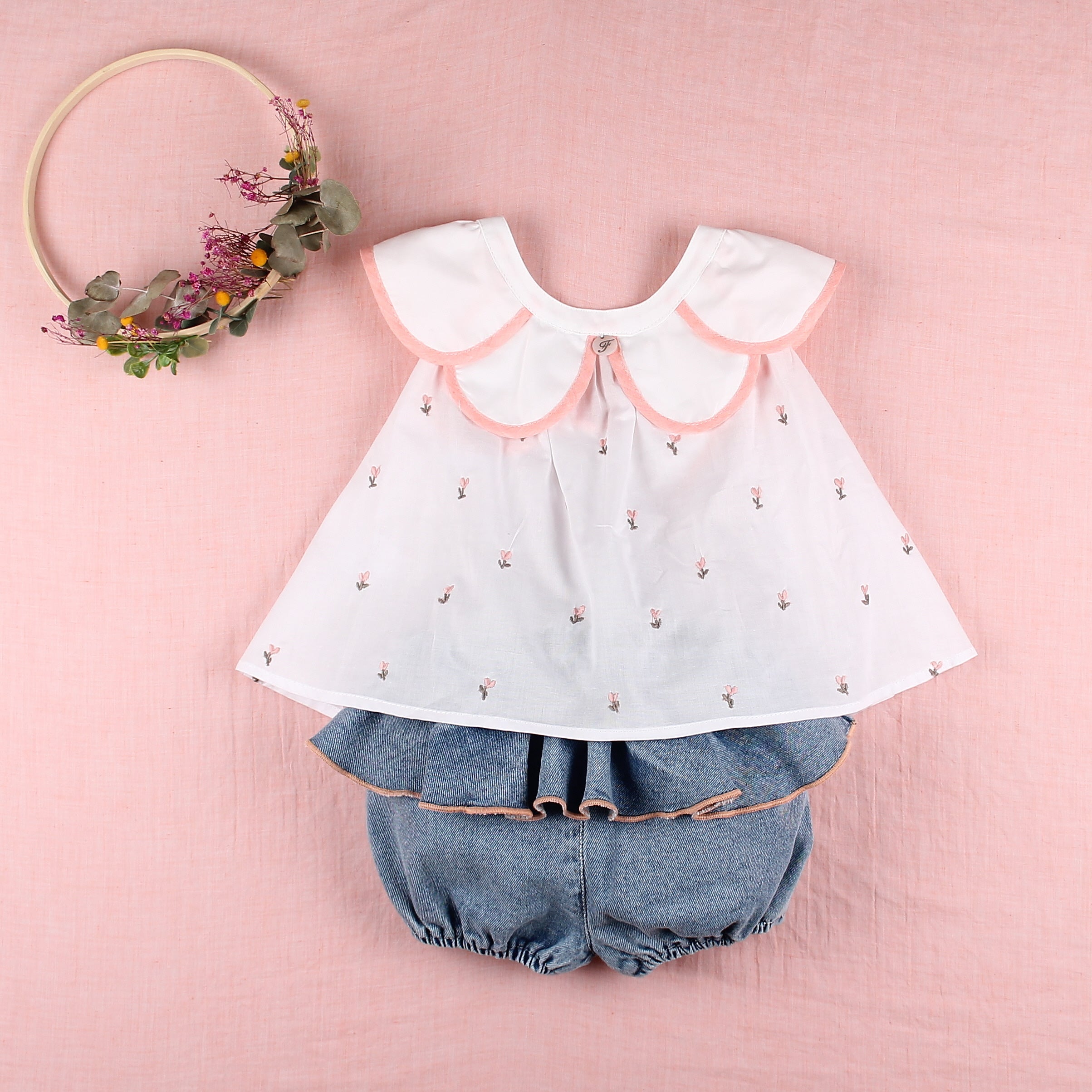 Bloomer Set 'Peach'