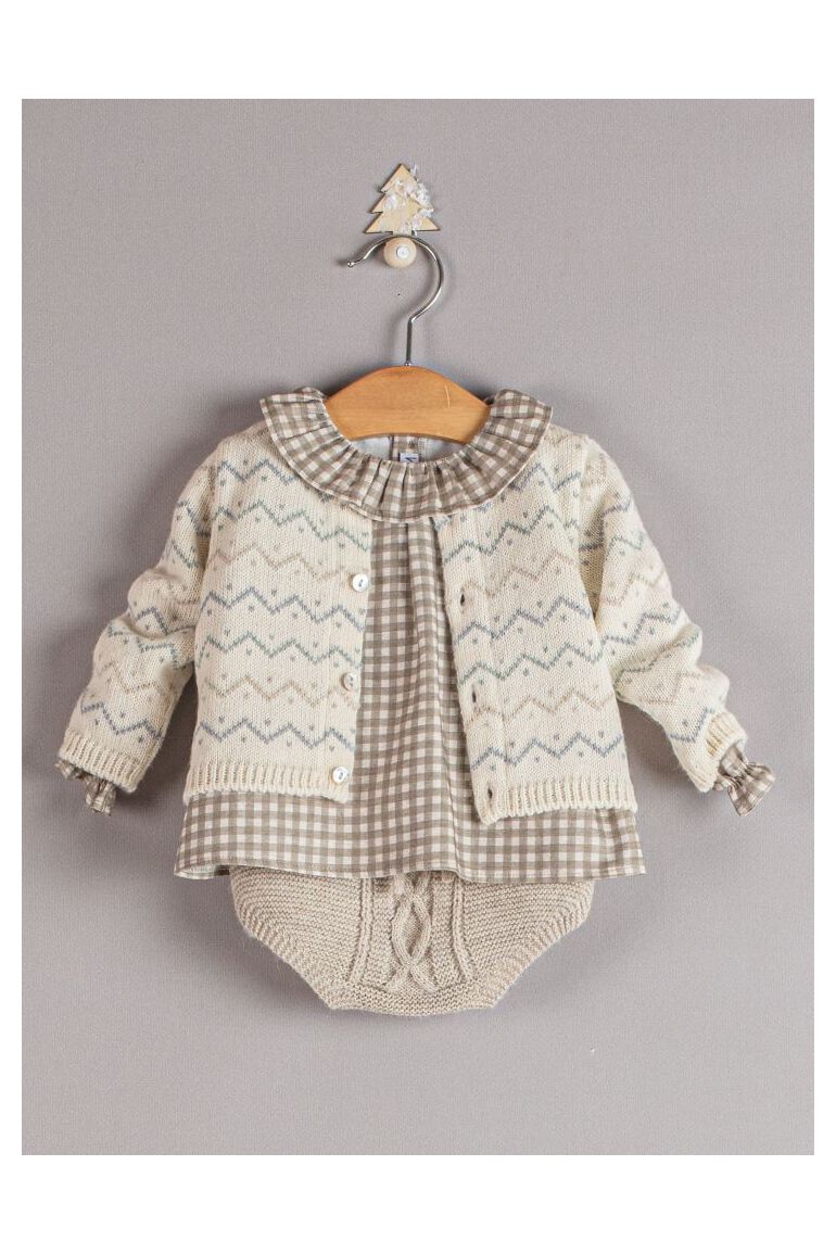 Girl Set Zigzag- 3pc