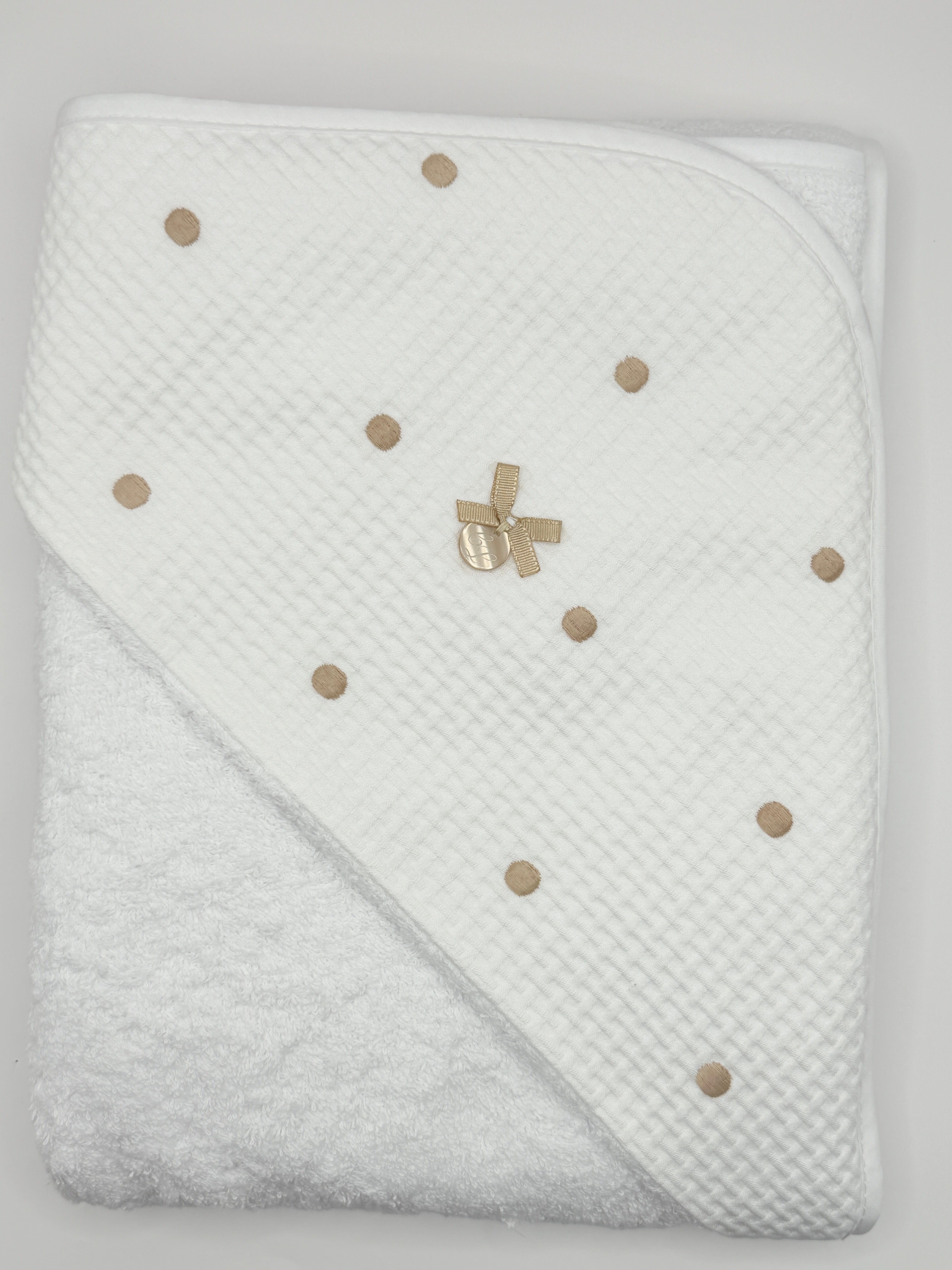 Hooded Towel XL Bopi Khaki