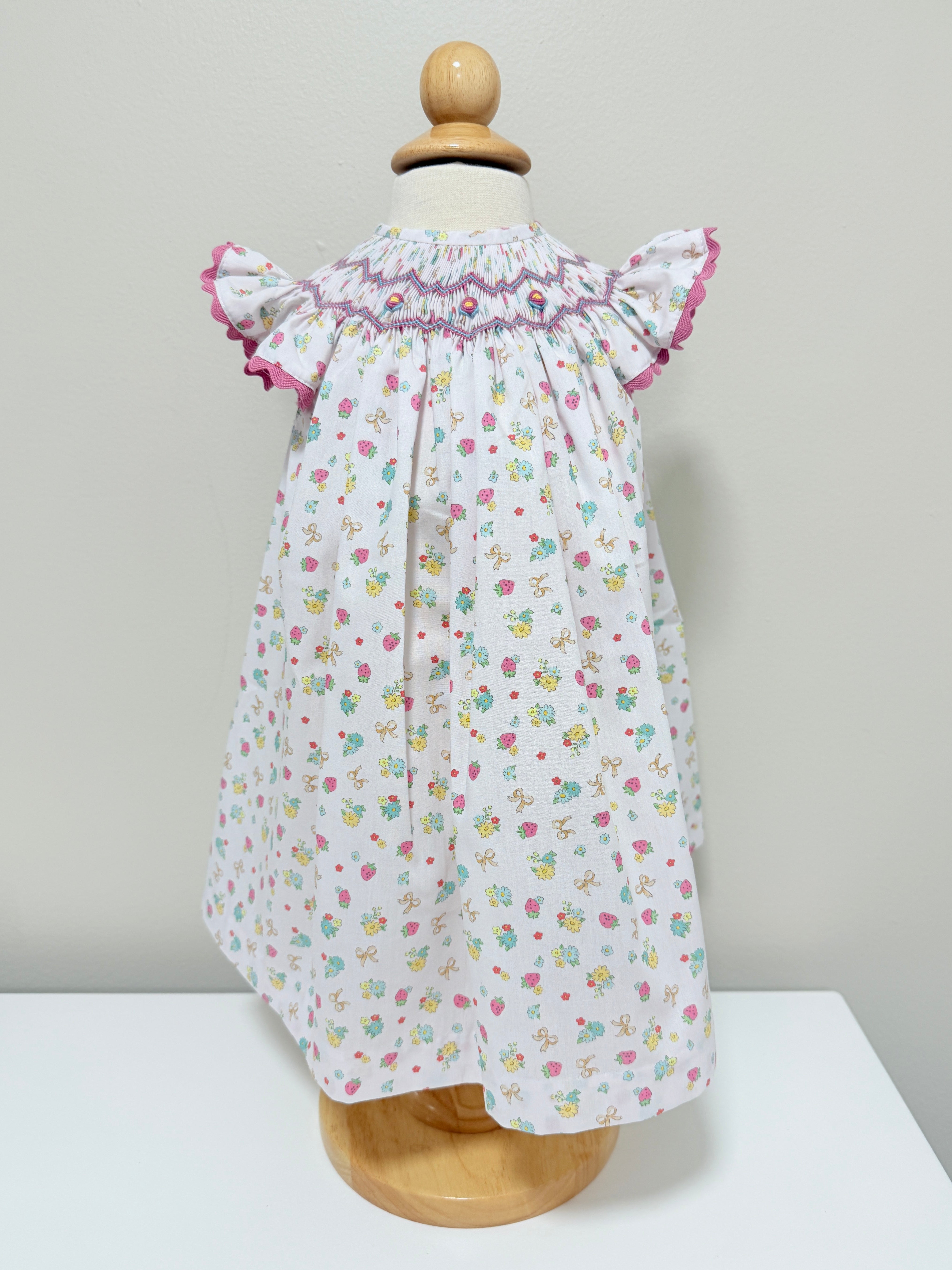 DBB 'Strawberry' Smock Dress