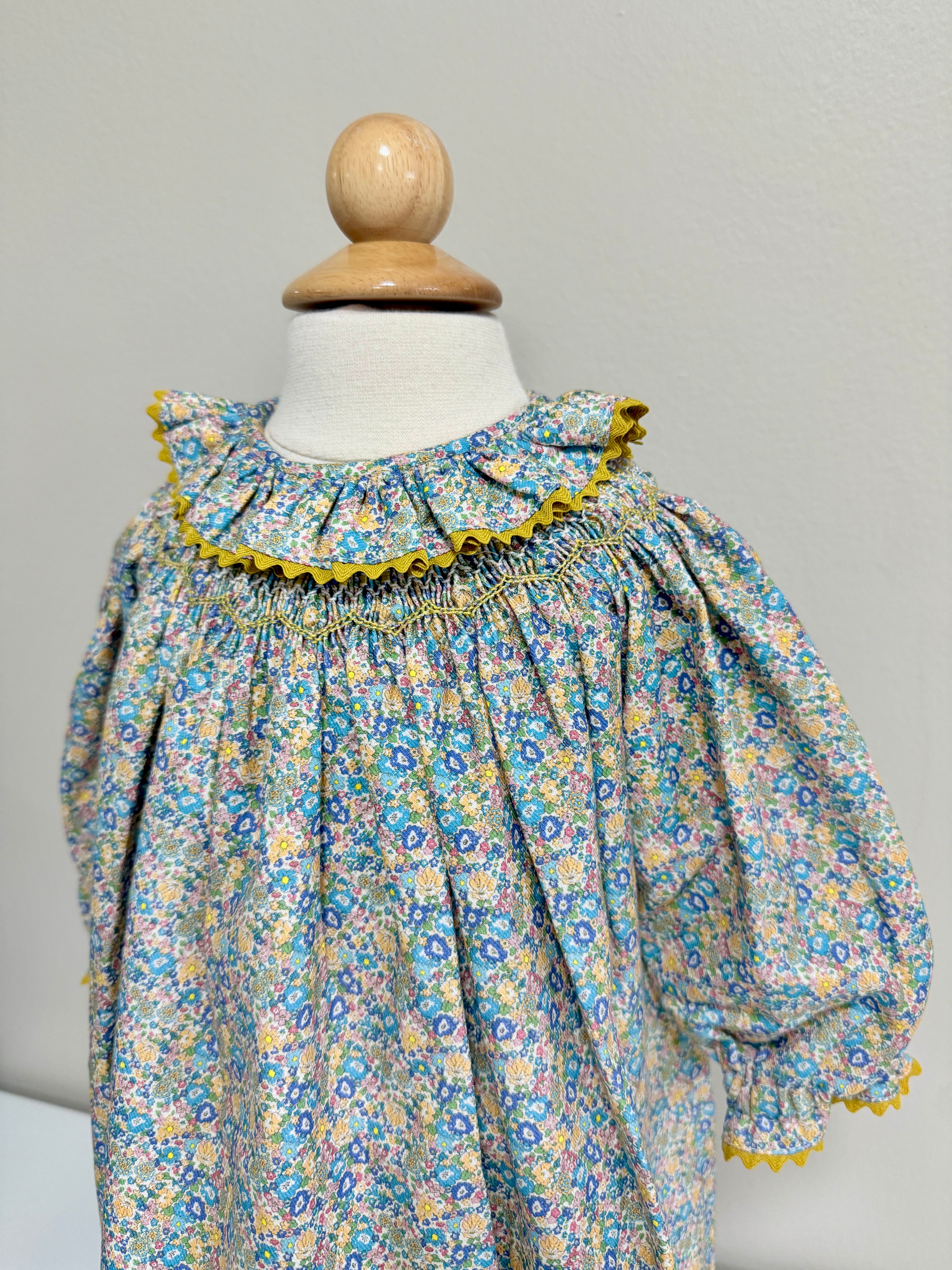 Smock Dress Ophelia Yellow