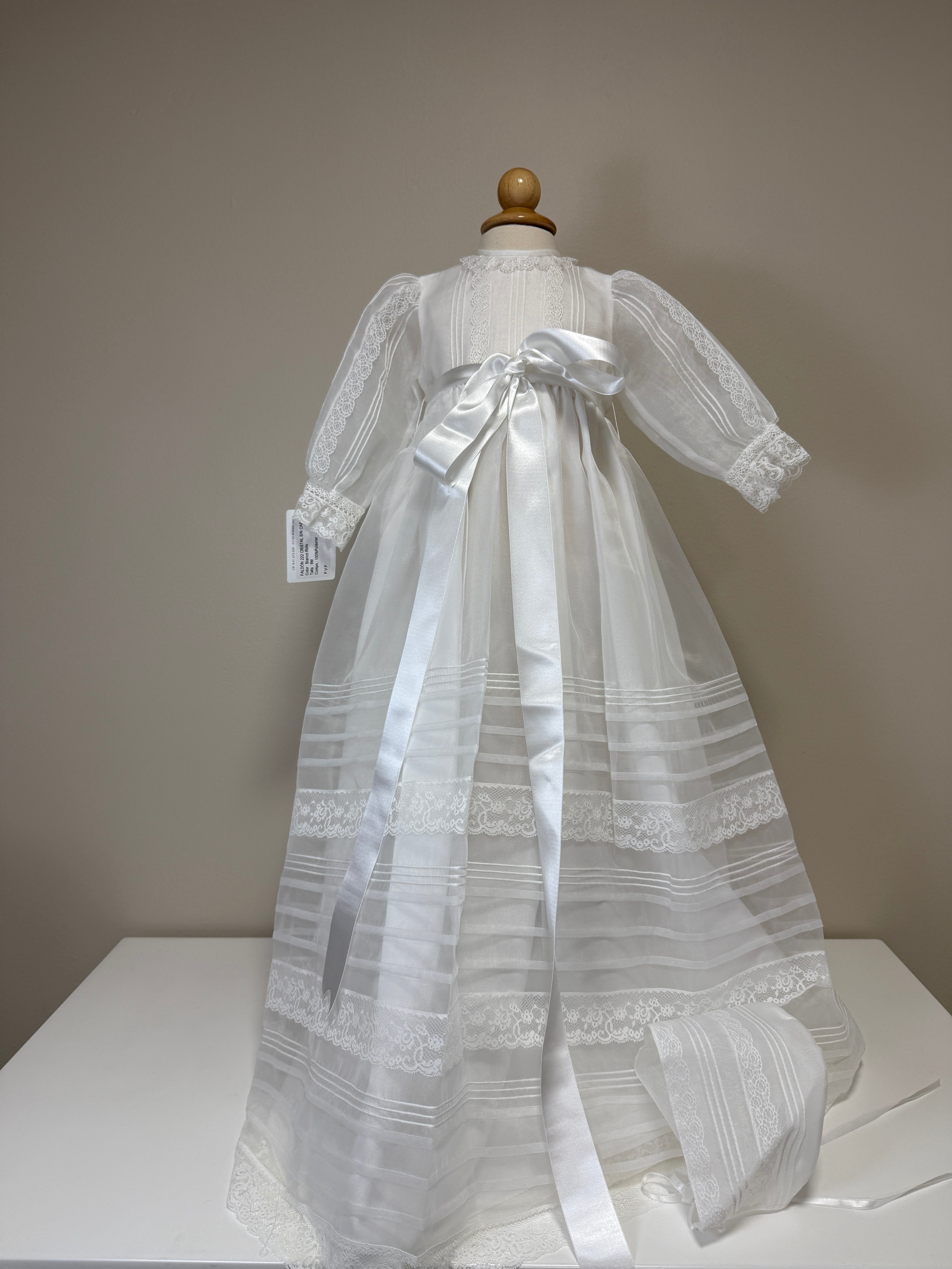 Christening Gown Manuela- 2pc