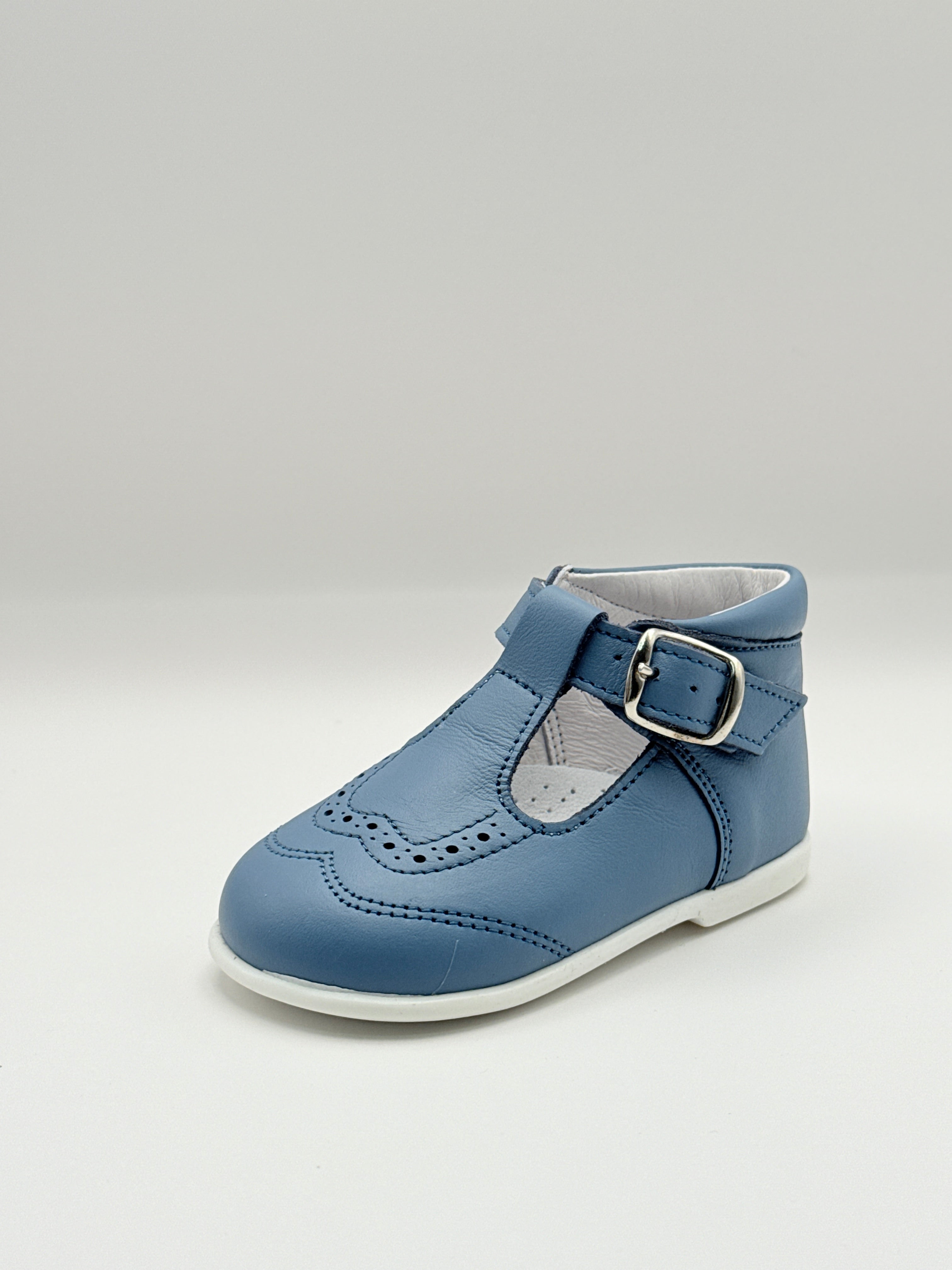 T-Bar Booties Blue