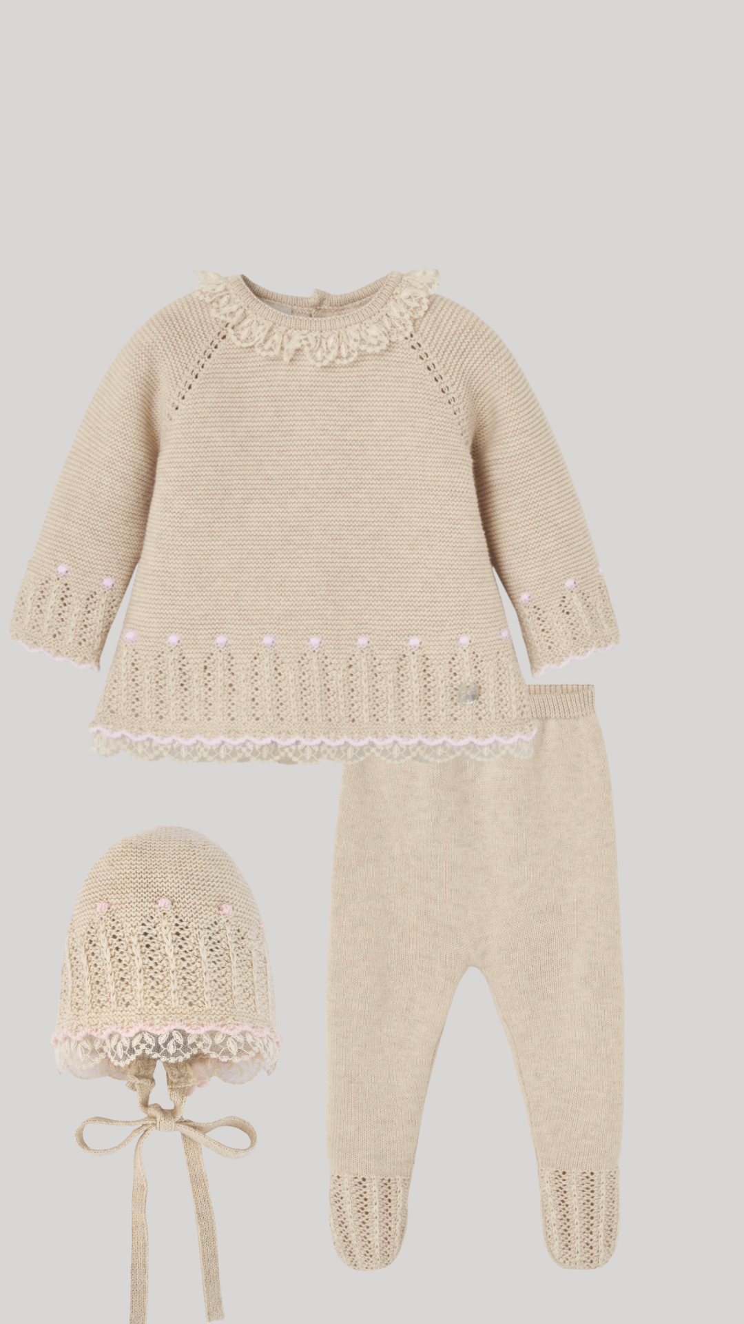 Knit Set Alegria- 3pc