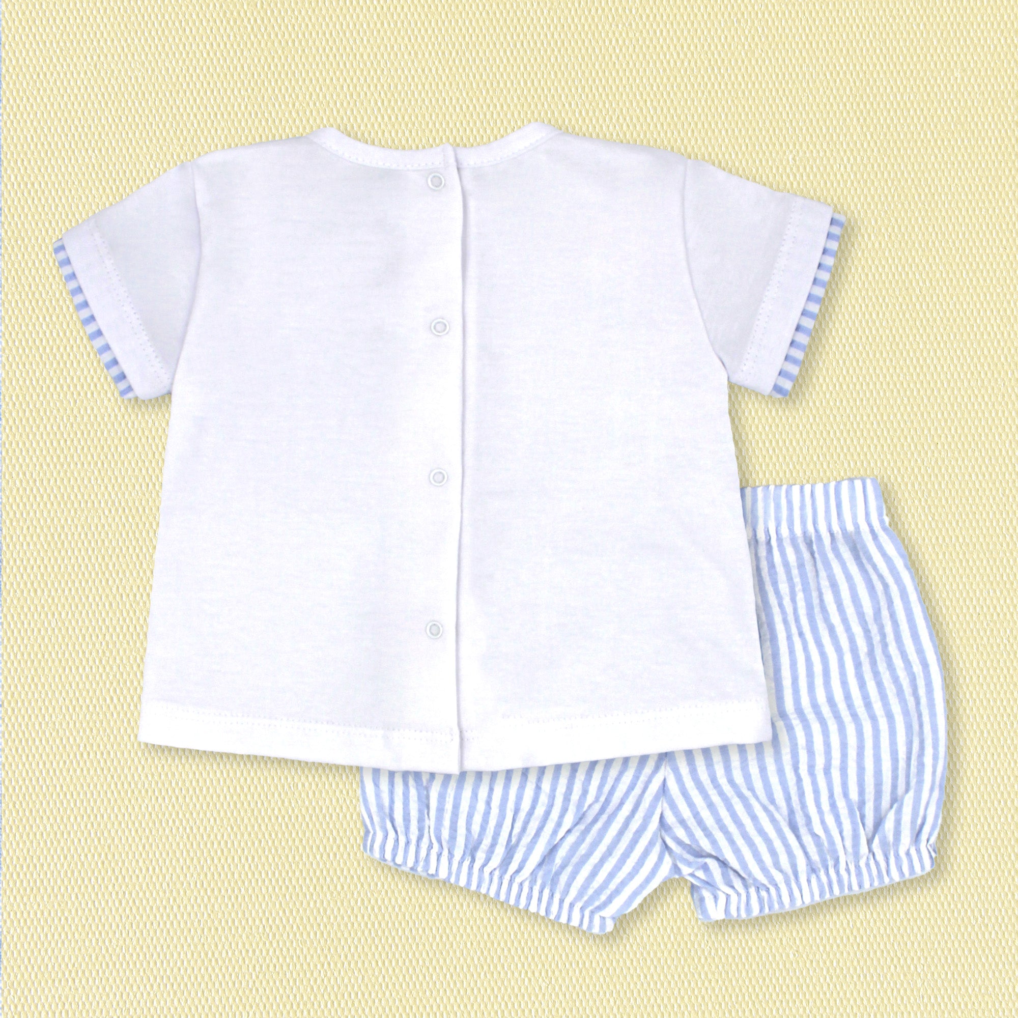 Short Set 'Piquet Blue'