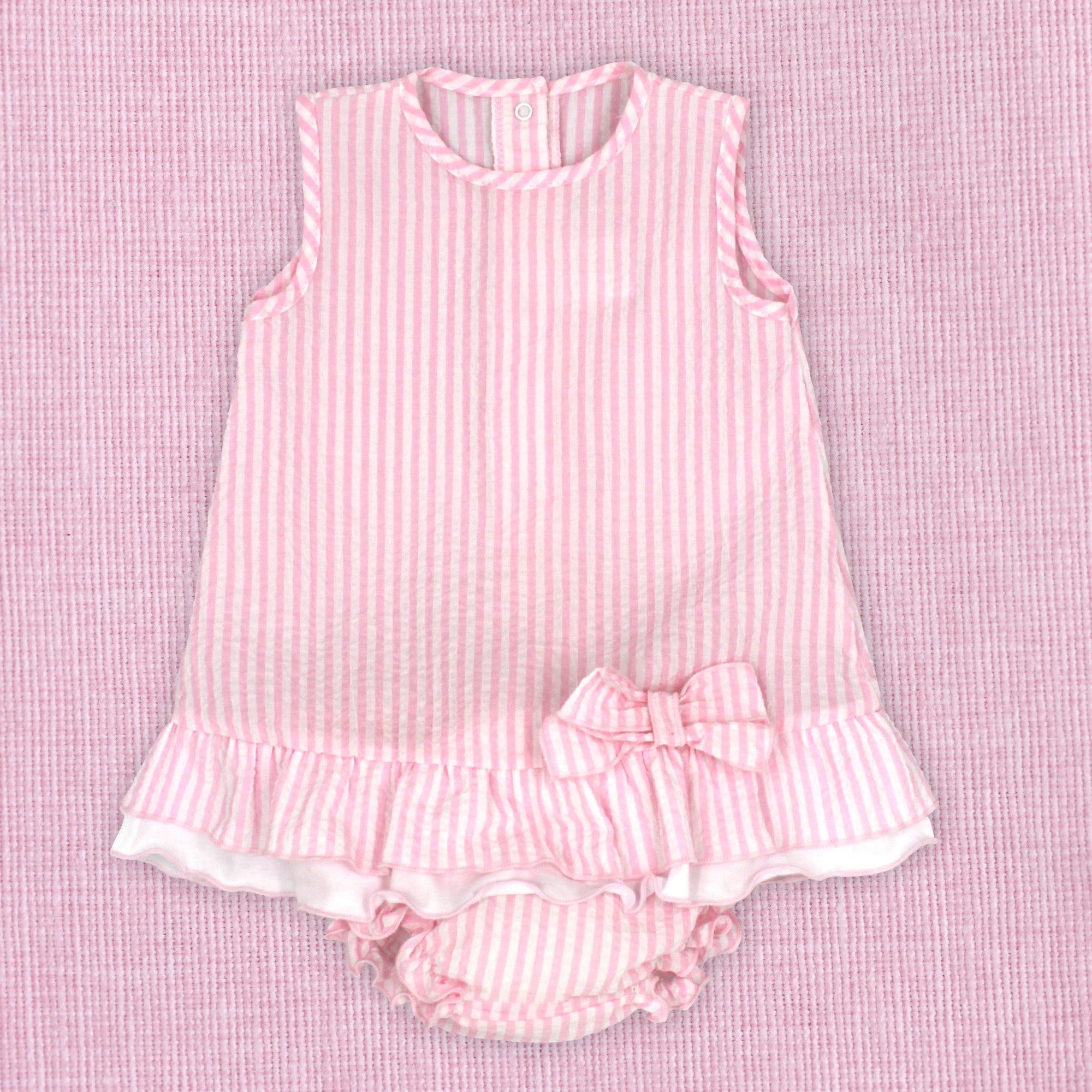 Bloomer Set 'Seersucker Stripes'