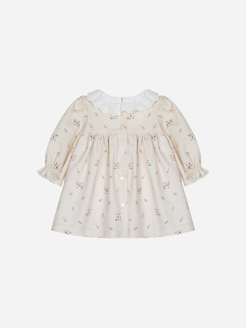 Beige Viyella Dress