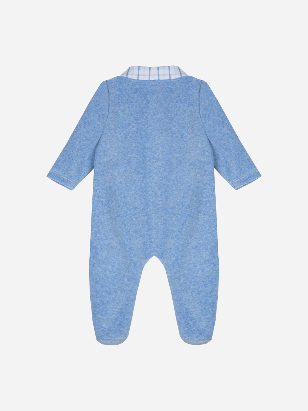 Babygrow Blue Checkers