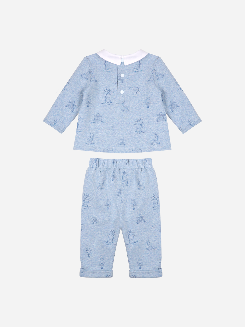 Toile de Jouy Fleece Set