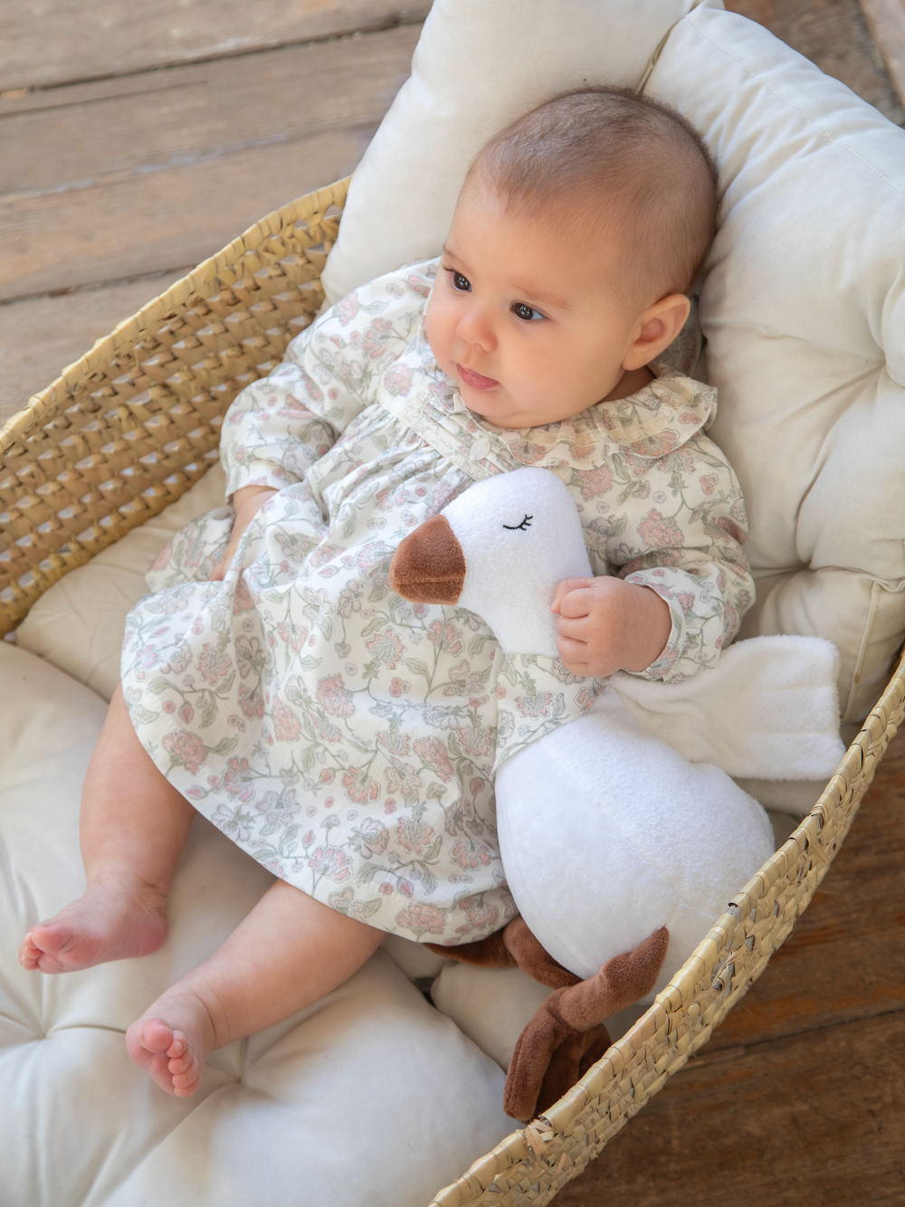 Floral Viyella Dress